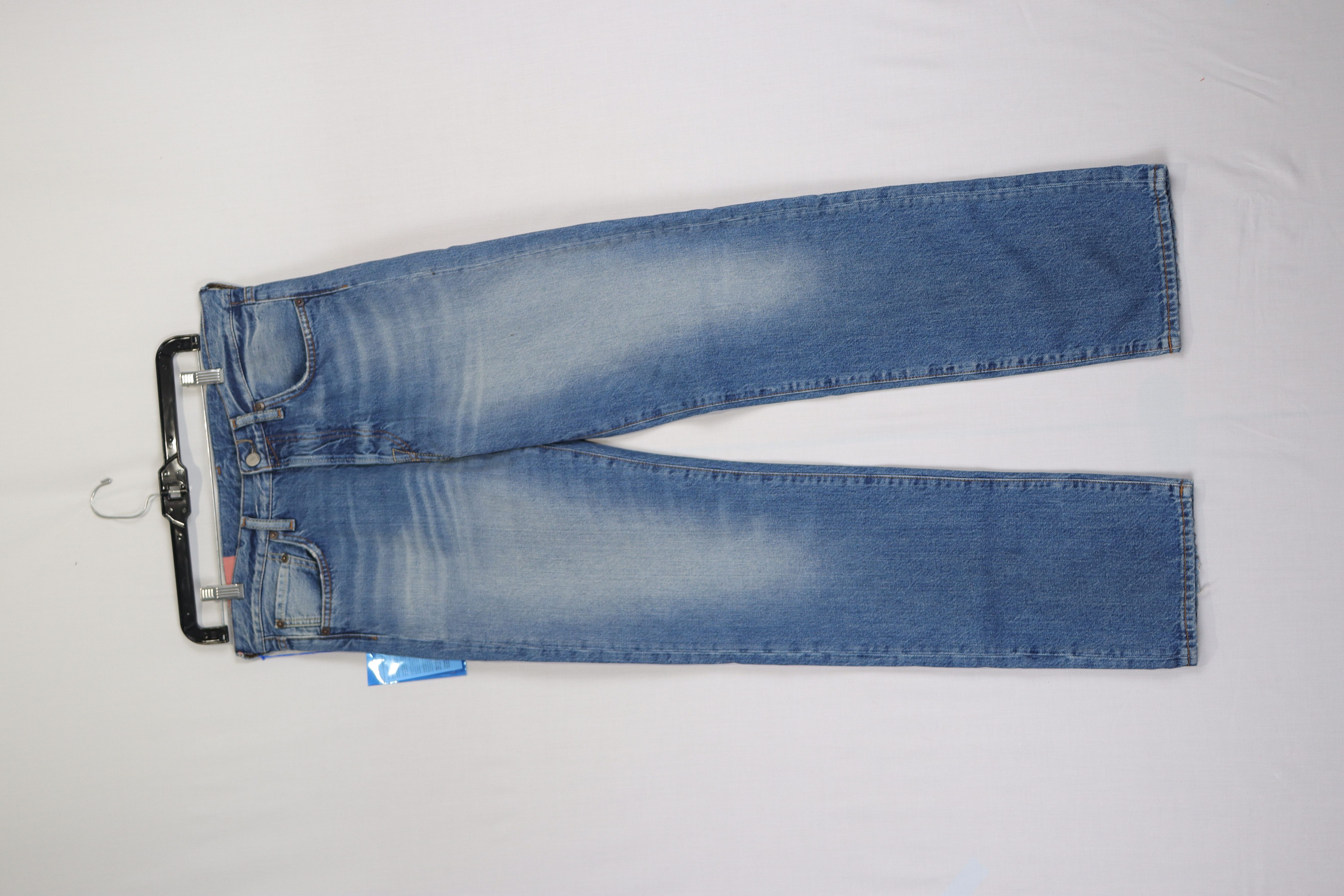 Acne Studios o1rshd11223 1996 Trash Jeans in Mid Blue Size US 31 - 2 Thumbnail