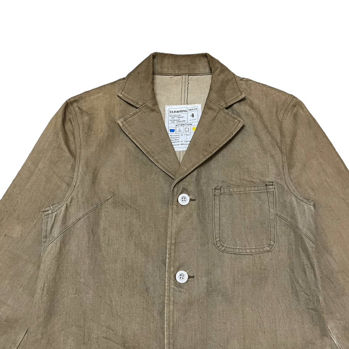 Japanese Brand Vintage Cleaning Chore Coat Jacket Size US S / EU 44-46 / 1 - 2 Thumbnail