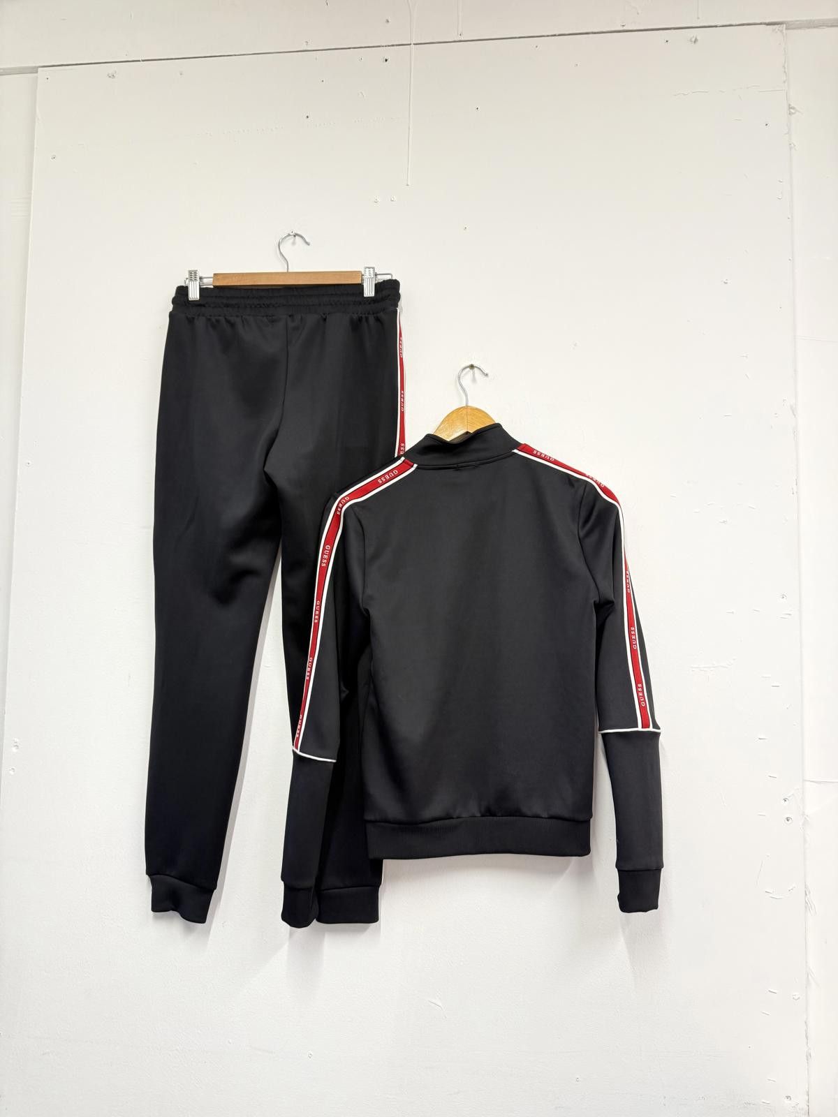 Guess Guess Black Track Jacket and Pants Set Size XS Size US 28 / EU 44 - 4 Thumbnail
