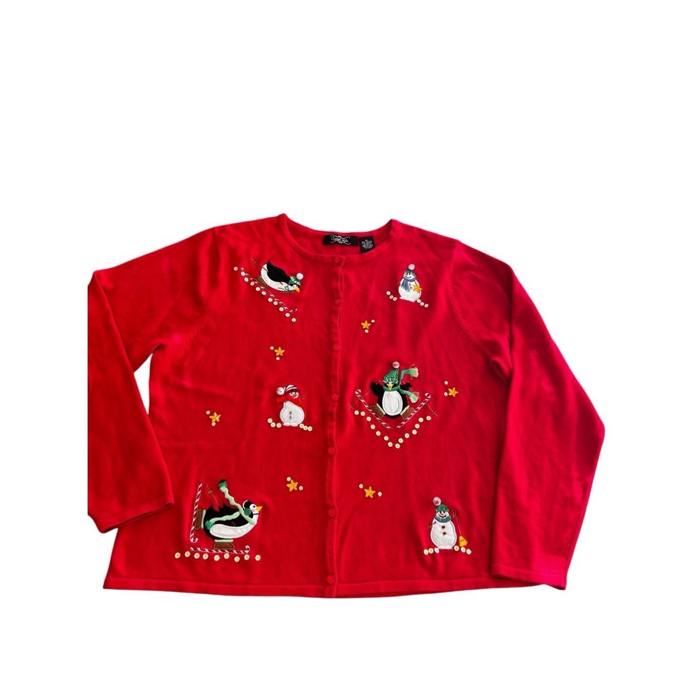 Vintage Crystal Kobe Ugly Christmas sweater size XL Size XL / US 12-14 / IT 48-50 - 10 Thumbnail