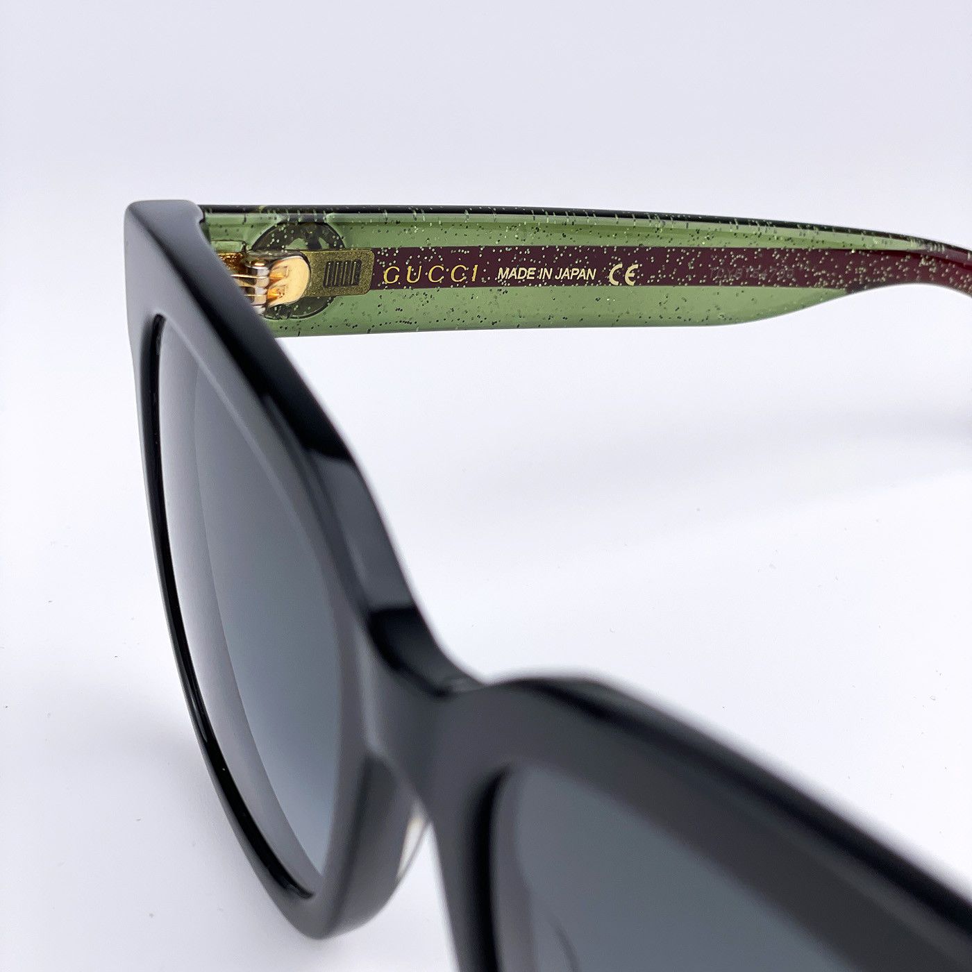 Gucci NEW GUCCI GG0034SN 002 Black Grey Gradient Women Sunglasses Size ONE SIZE - 4 Thumbnail