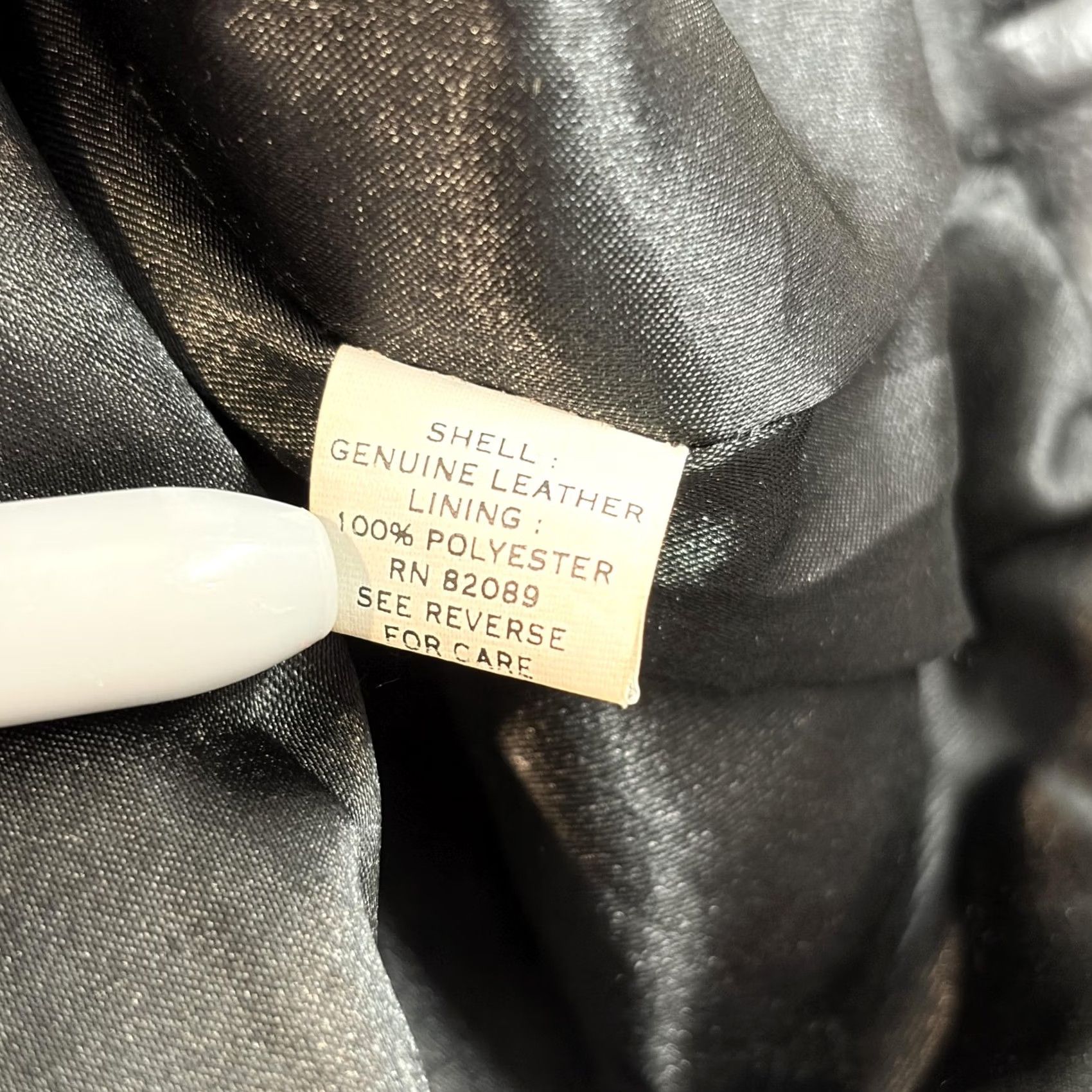 Mossimo Mossimo Leather Jacket Womens Small Black Button Front Lined Short Coat/ Jacket with Pockets Bead? Size S / US 4 / IT 40 - 3 Thumbnail