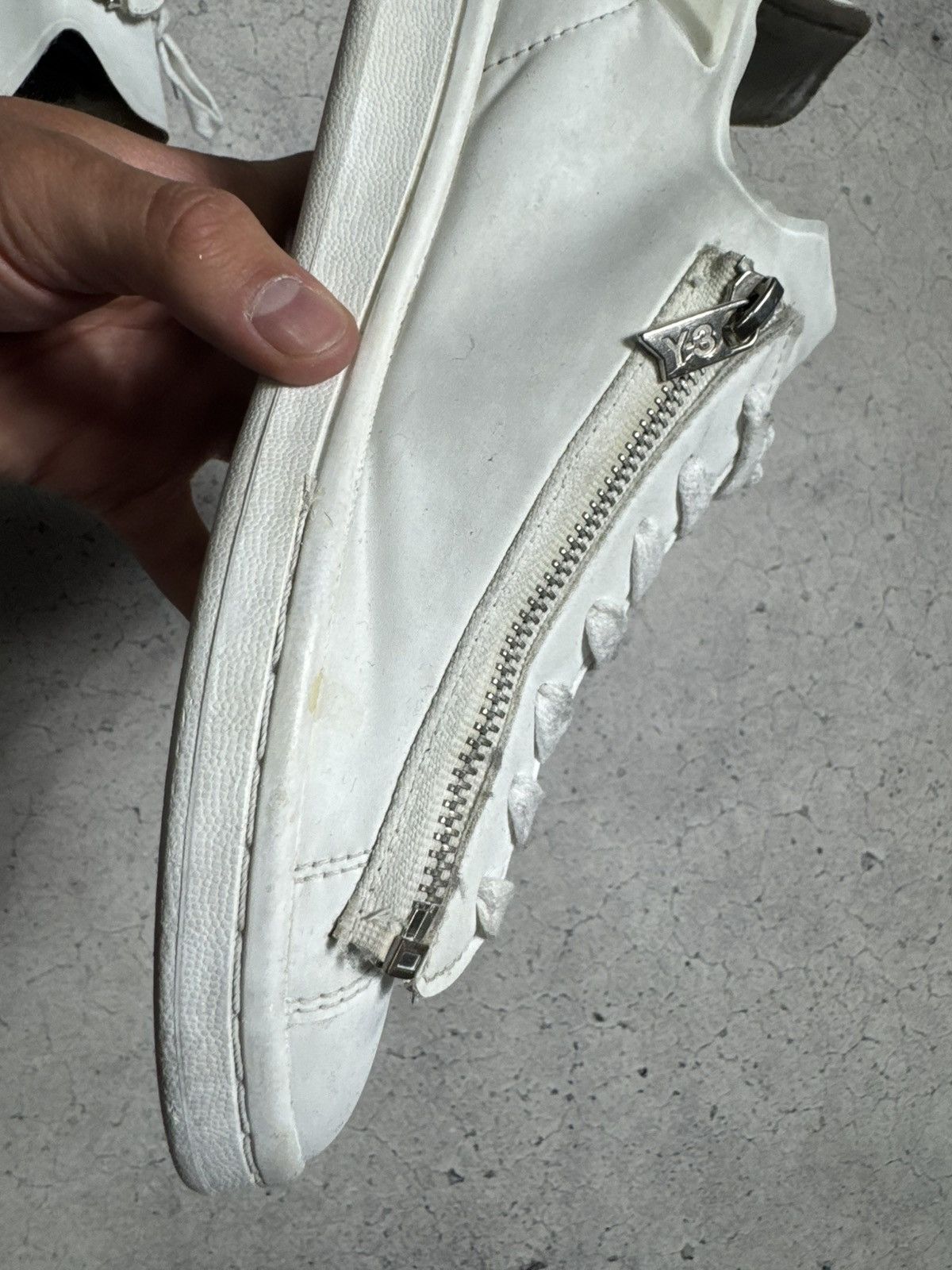 Yohji Yamamoto Adidas Y-3 Yohji Yamamoto Stan Zip Sneakers Size US 7 / EU 40 - 8 Thumbnail