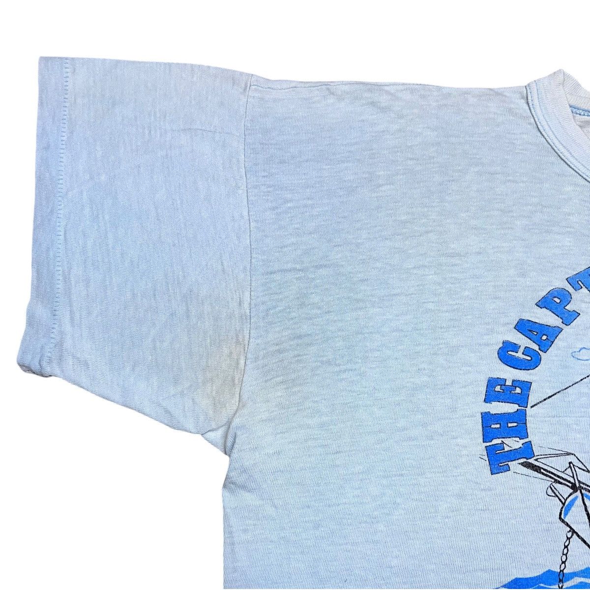 Vintage Vintage 1977 The Captains Word Is Law Kinky Fisherman Tee Size US L / EU 52-54 / 3 - 5 Thumbnail