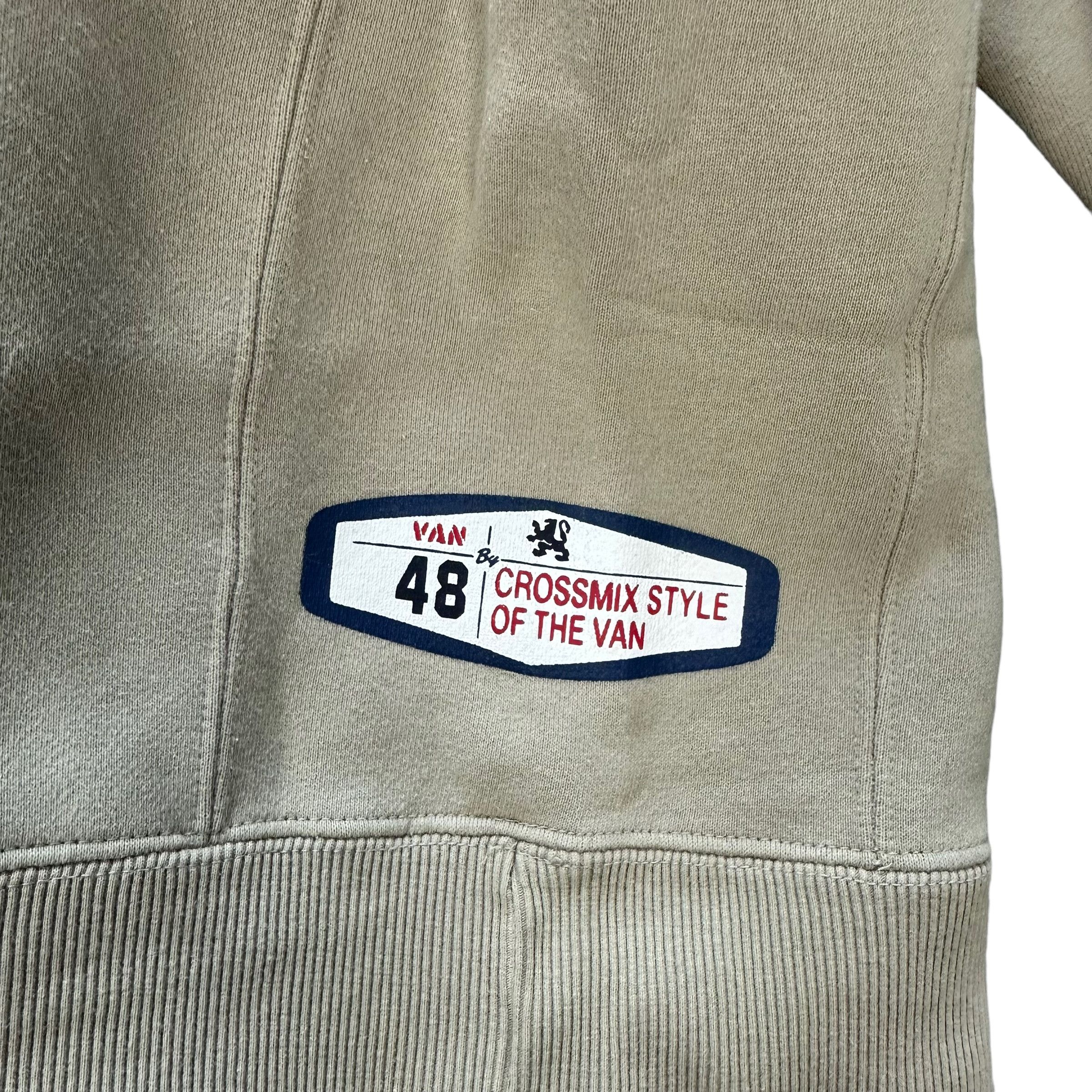 Van VAN Jac Big Logo Sweatshirts #9172-66 Size US L / EU 52-54 / 3 - 7 Thumbnail