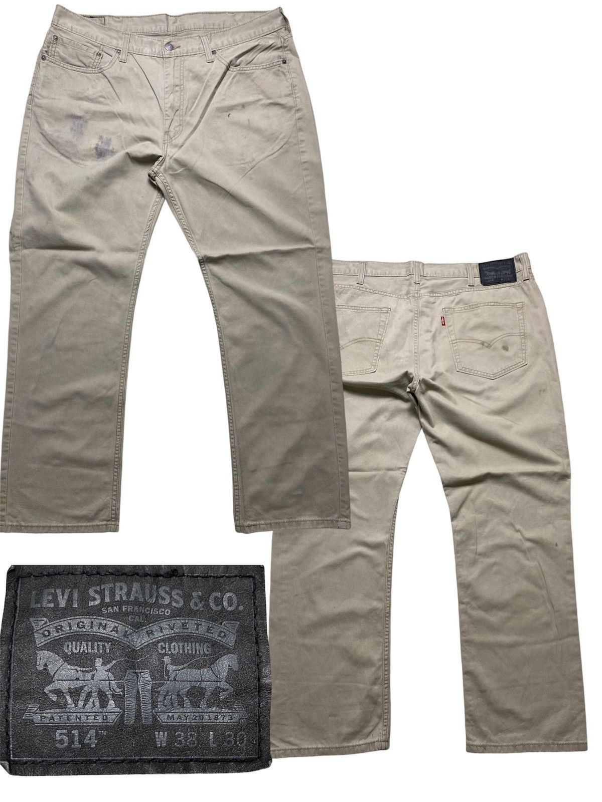 Levi's × Vintage Levis 514 Size US 38 / EU 54 - 1 Thumbnail