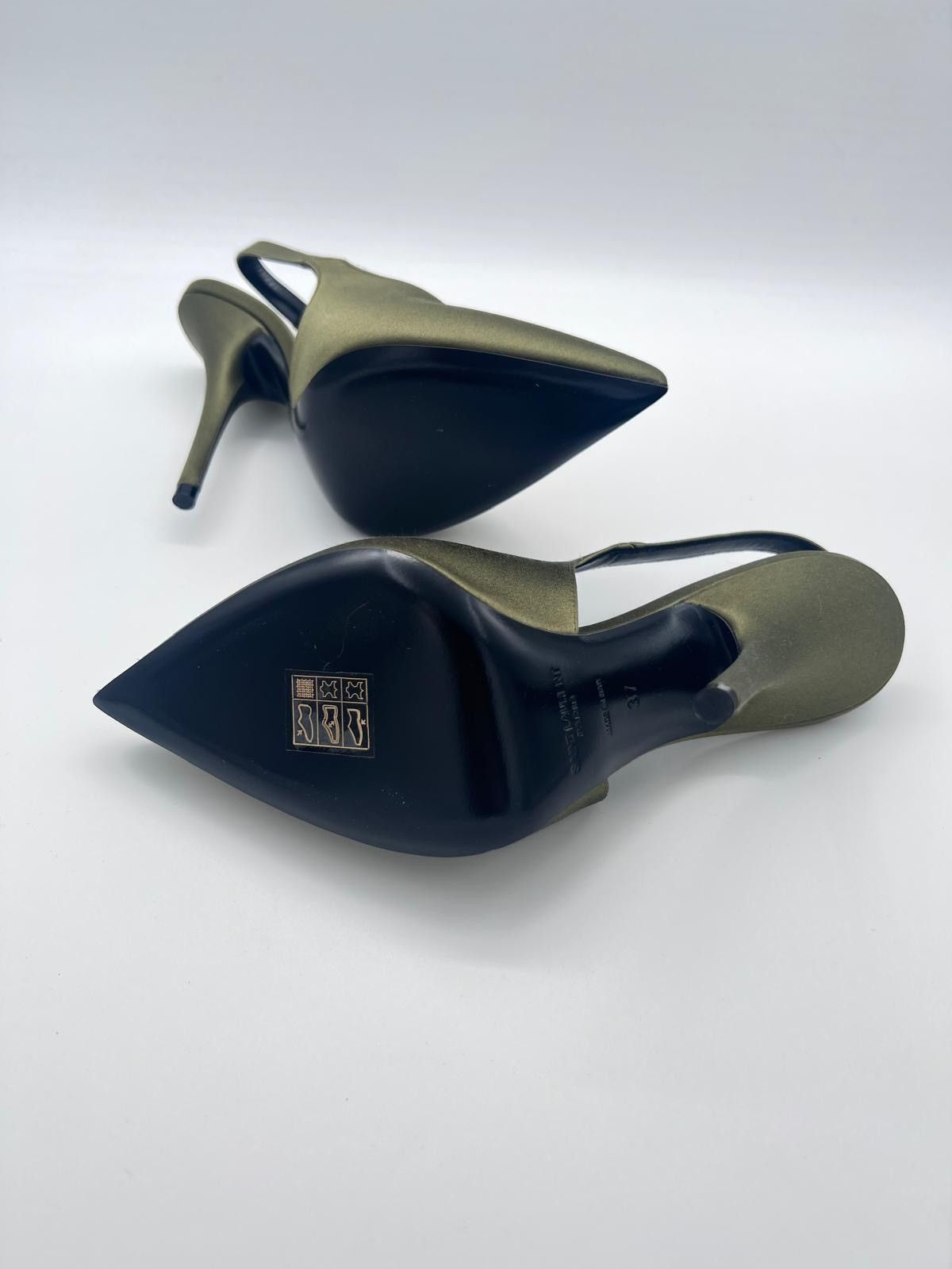 Saint Laurent Paris New Saint Laurent Yasmeen Pump Sandals IT 37/ US 7 Size US 7 / IT 37 - 3 Thumbnail
