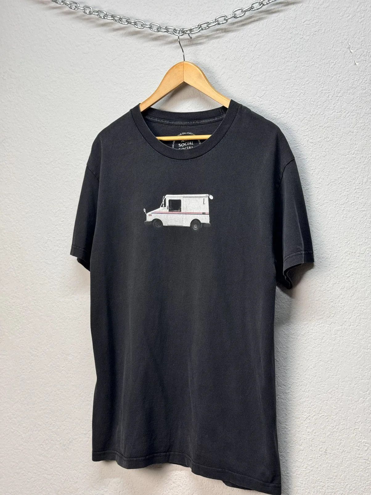 Anti Social Social Club 👉 Anti Social Social Club White Tee Vintage Y2K Size US M / EU 48-50 / 2 - 5 Thumbnail
