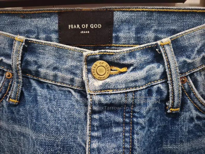Fear of God fear of god Cropped jeans Size US 32 / EU 48 - 3 Thumbnail