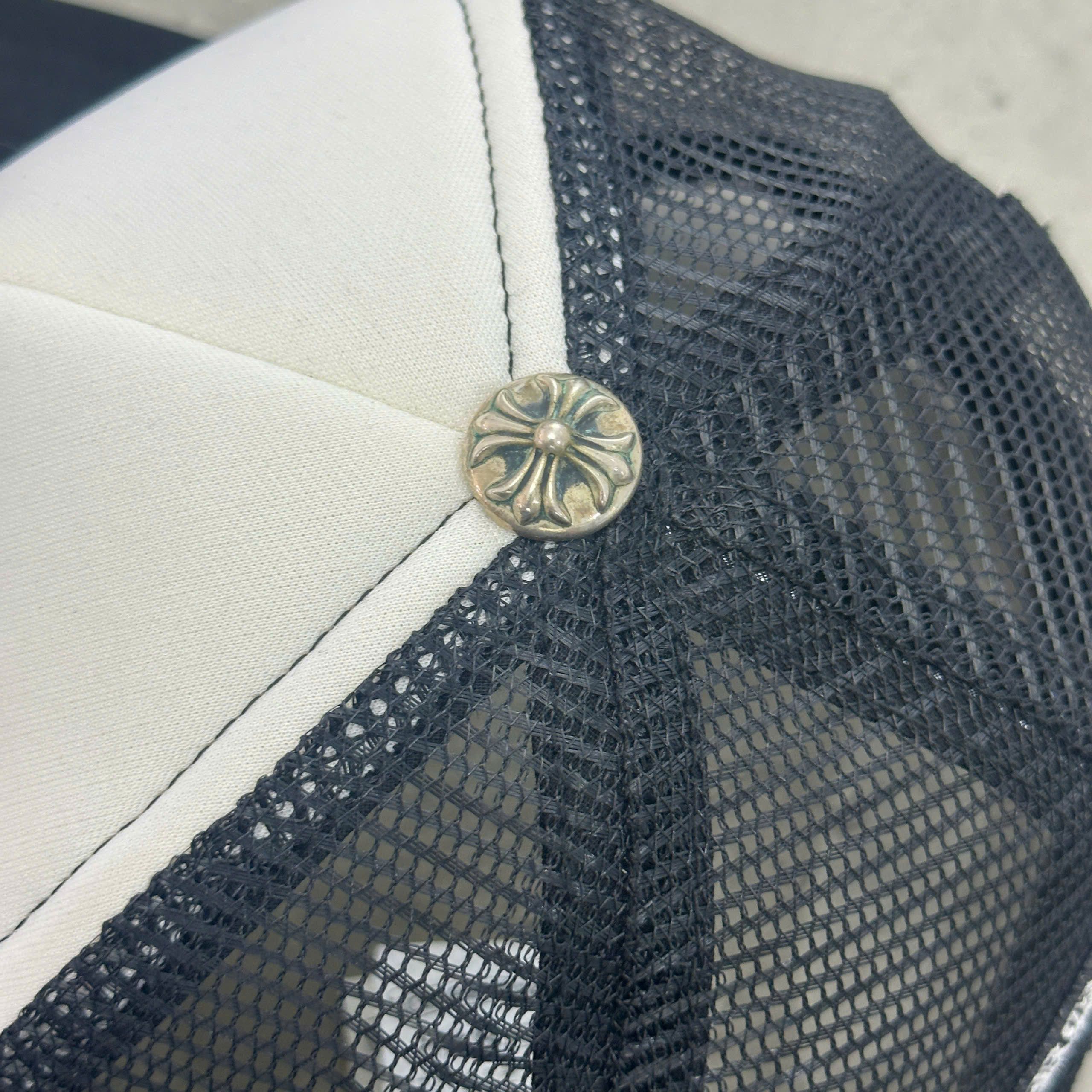Chrome Hearts CHROME HEARTS Cemetery Trucker Hat WHITE/BLACK/CAMO Size ONE SIZE - 4 Thumbnail
