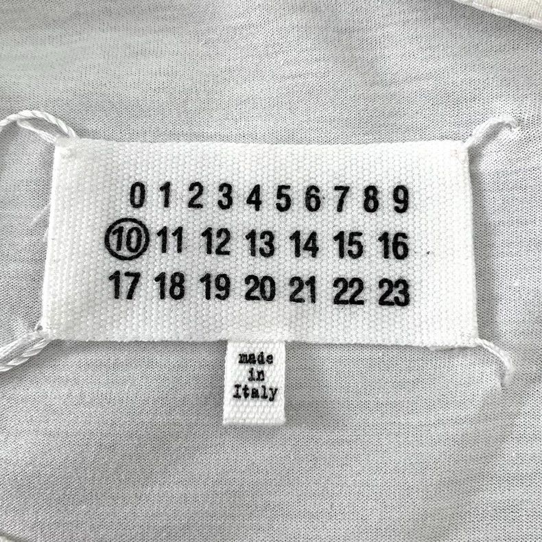 Maison Margiela Maison Margiela Black logo digital letter printed cotton ro Size US S / EU 44-46 / 1 - 5 Thumbnail