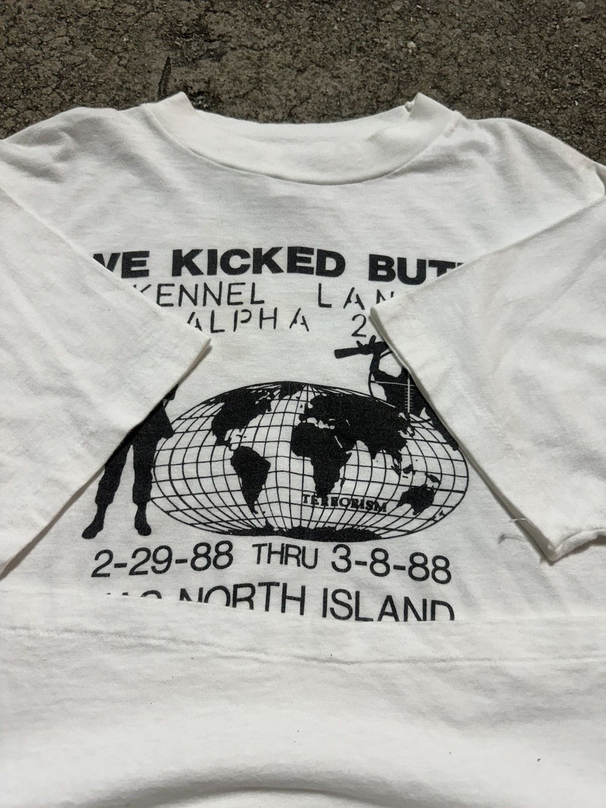 Vintage VINTAGE NAS NORTH ISLAND SECURITY DEPARTMENT 1988s TEE Size US L / EU 52-54 / 3 - 3 Thumbnail
