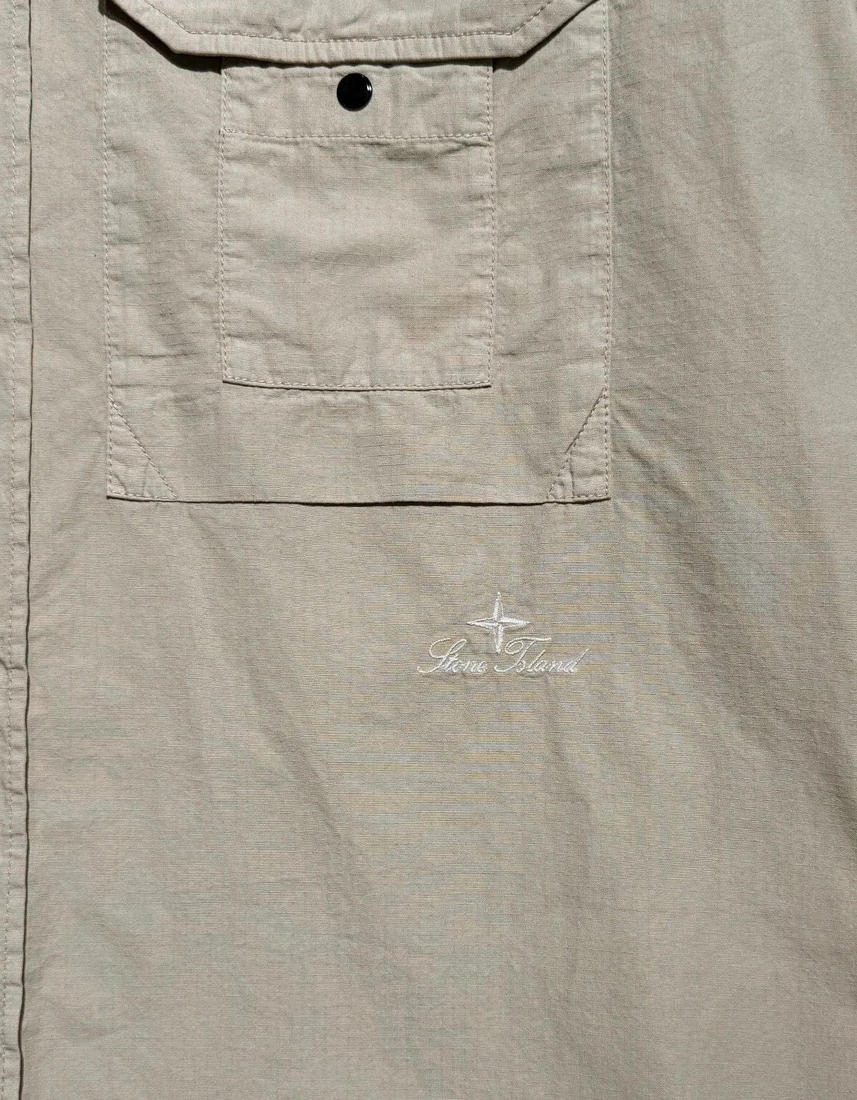 Stone Island Stone Island Beige Micro Ripstop Shirt Size US M / EU 48-50 / 2 - 4 Thumbnail