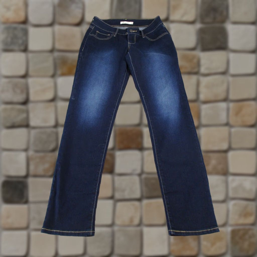 Levi's Levi's 811 Jeans Womens 29 Dark Wash Denim Curvy Skinny Size 29" - 1 Thumbnail