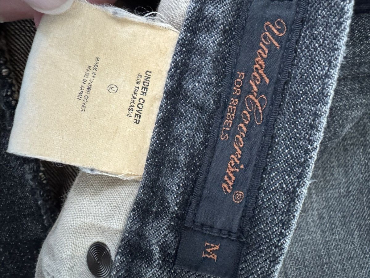 Undercover AW02 undercover rebelgods hybrid denim Size US 31 - 4 Thumbnail