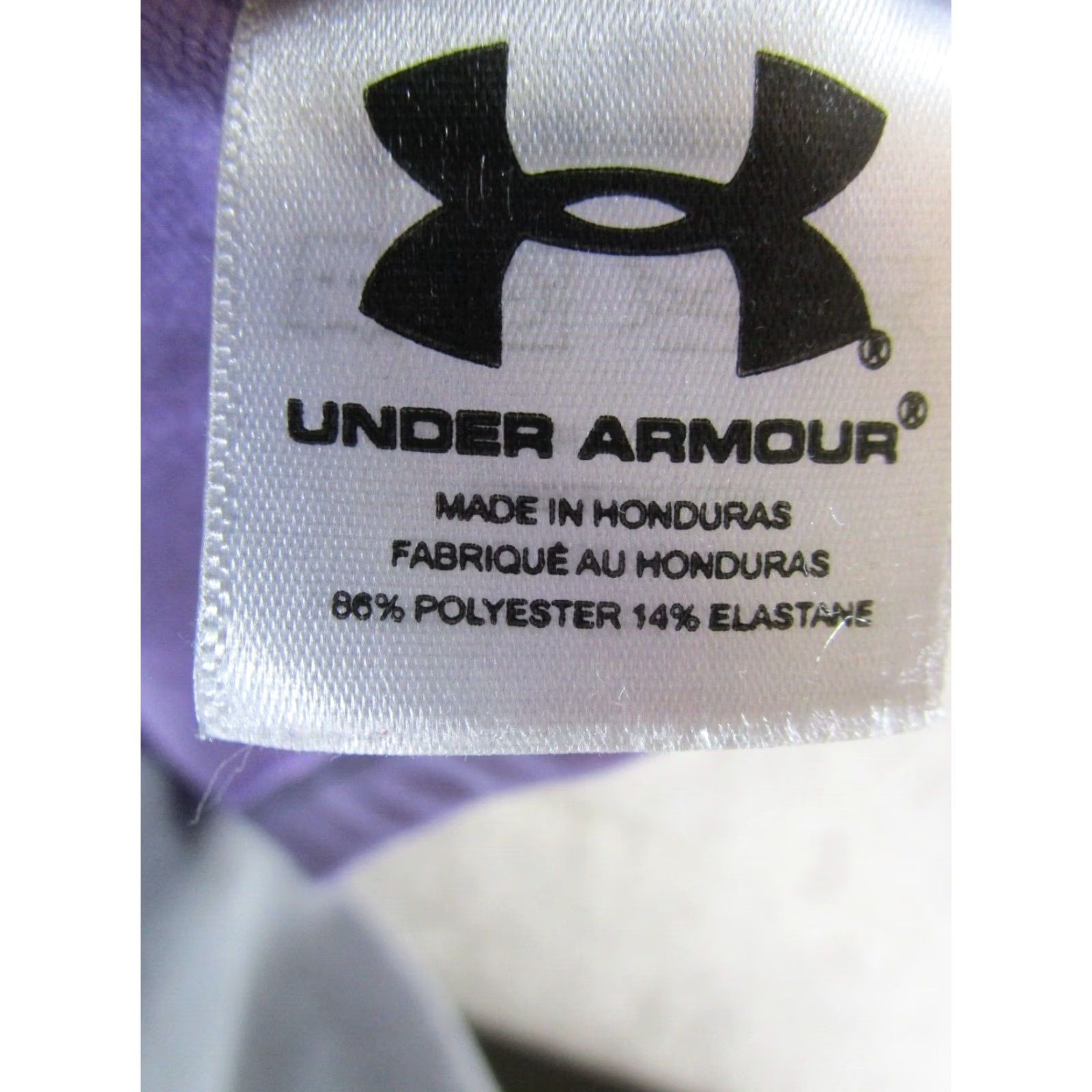 Under Armour VINTAGE Under Armour Women's Sweatshirt Pullover Long Sleeve Zip Mock Neck Activewear Size L Purple 90s Size L / US 10 / IT 46 - 4 Thumbnail