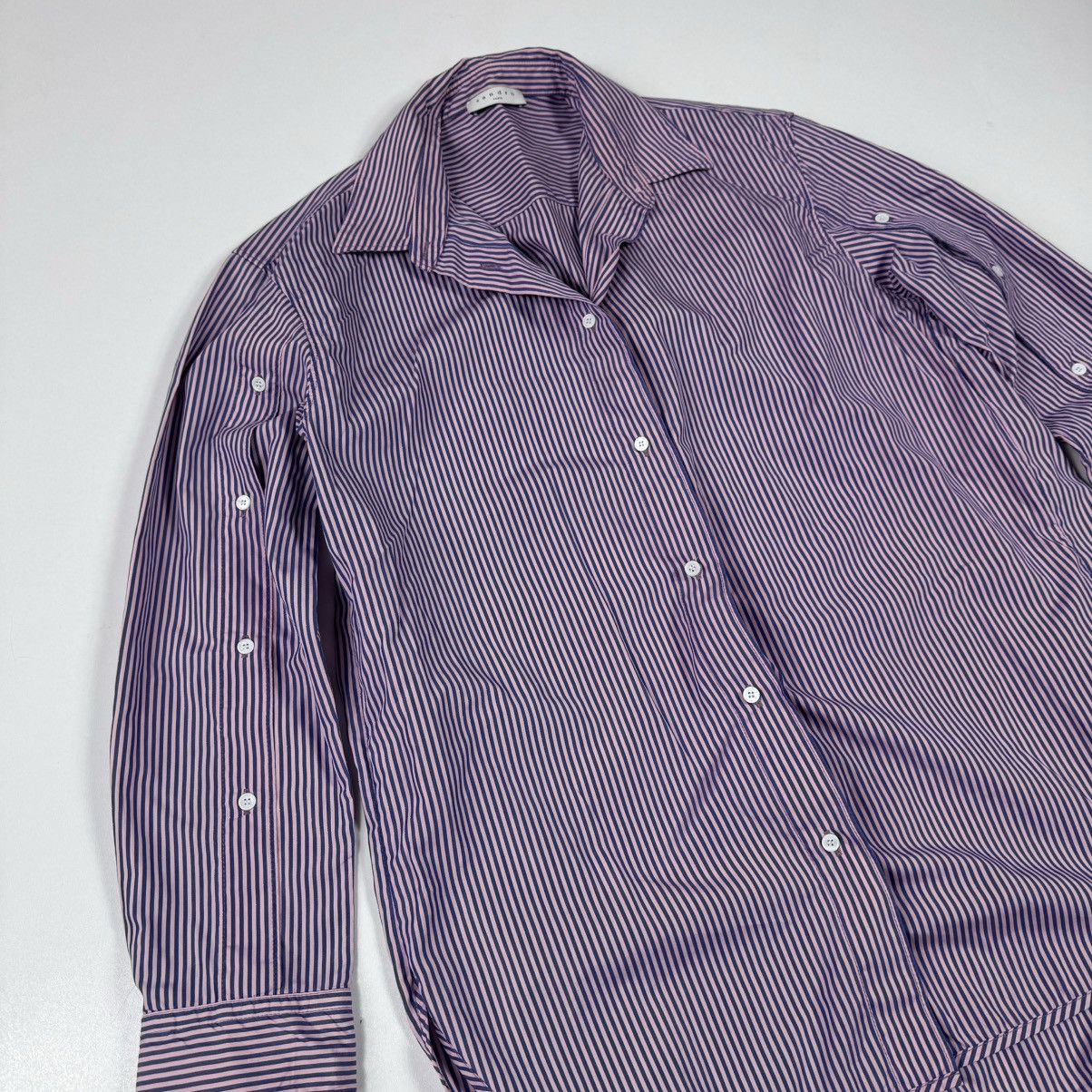 Sandro vintage 90s shirt sandro rare y2k luxury Size US L / EU 52-54 / 3 - 2 Thumbnail