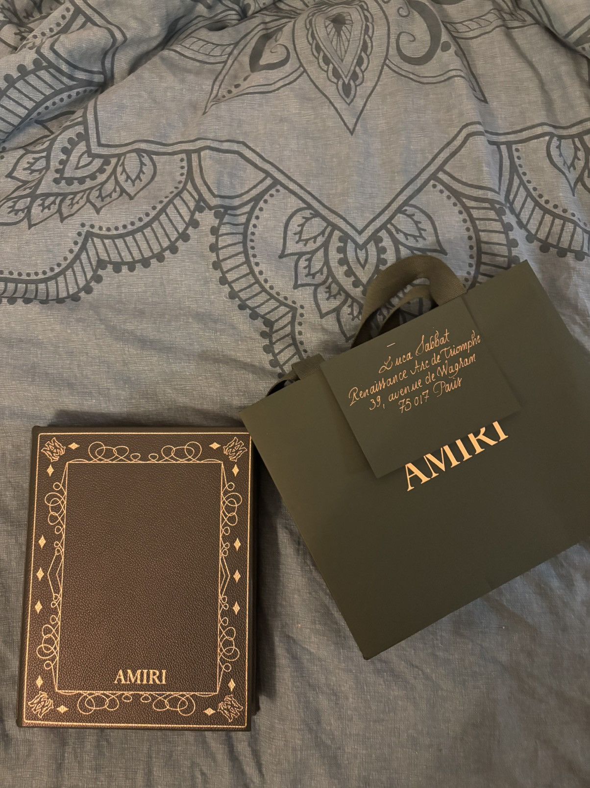 Amiri AMIRI FW26 Fashion Show Luka Sabbat VIP Invitation Size ONE SIZE - 3 Thumbnail