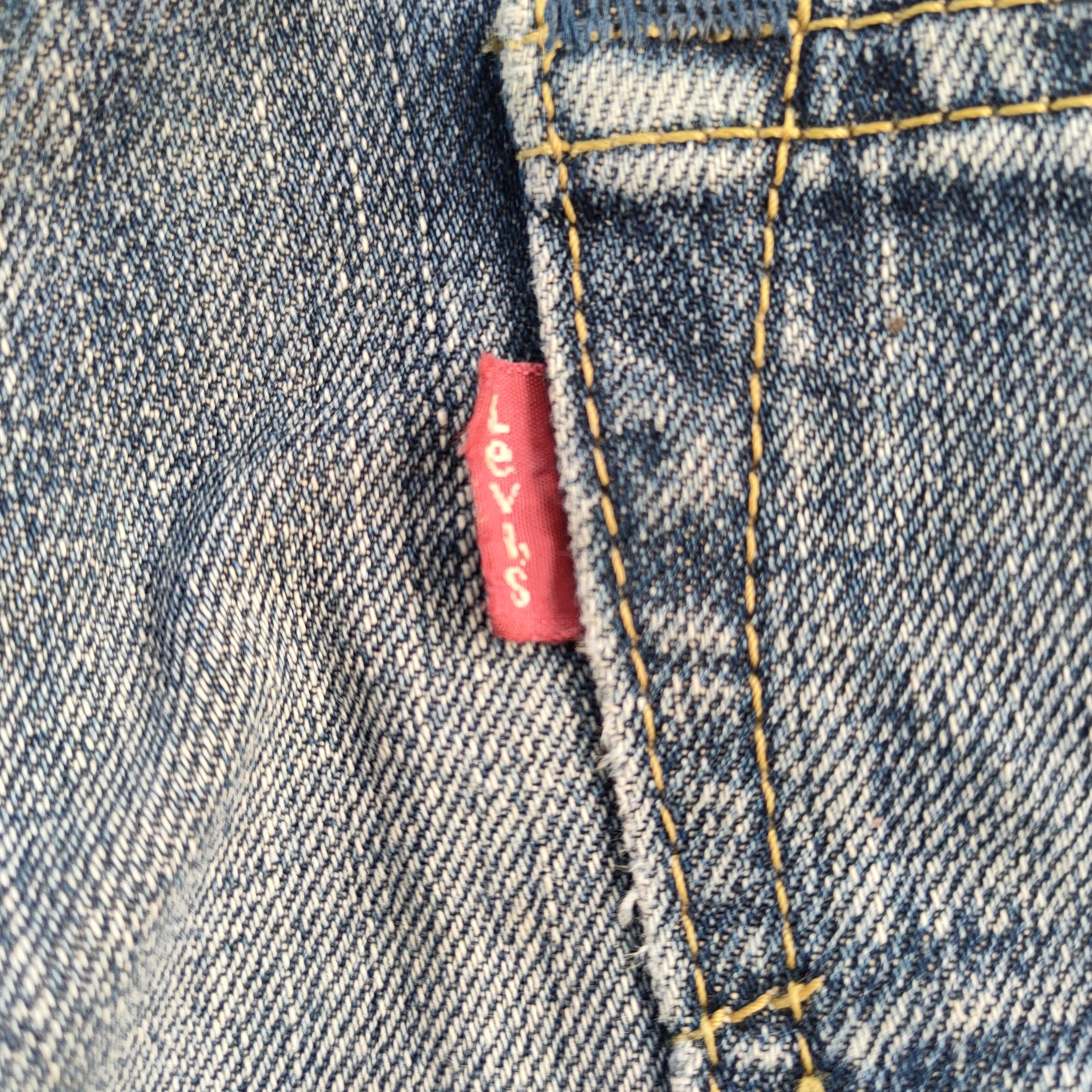 Levi's Vintage Clothing vintage Levi's 503 faded ripped jeans denim pants Size US 32 / EU 48 - 12 Thumbnail