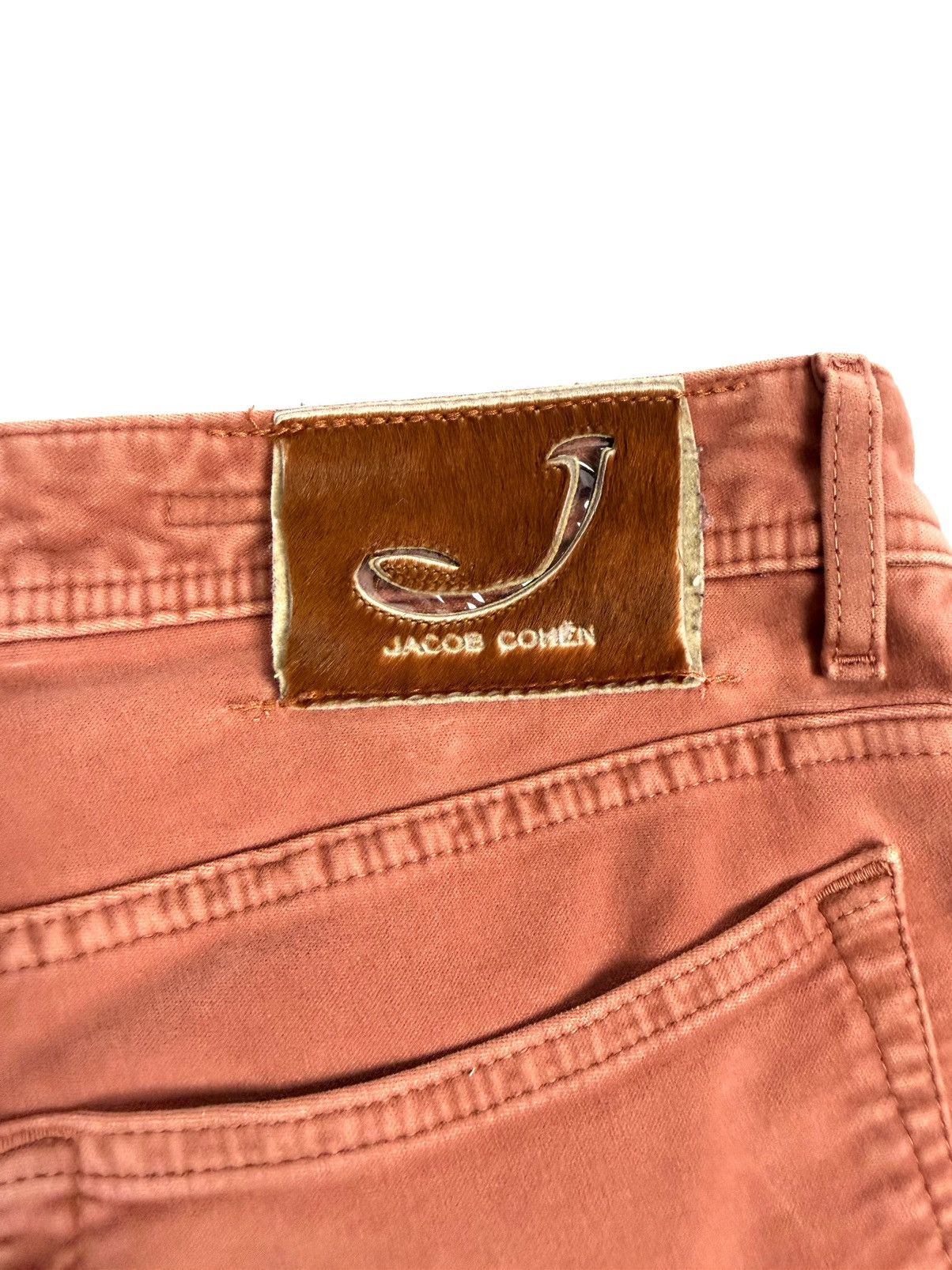 Jacob Cohen Luxury Jacob Cohen Velour Pants Peach Men’s 37 XL Vintage Size US 37 - 11 Thumbnail