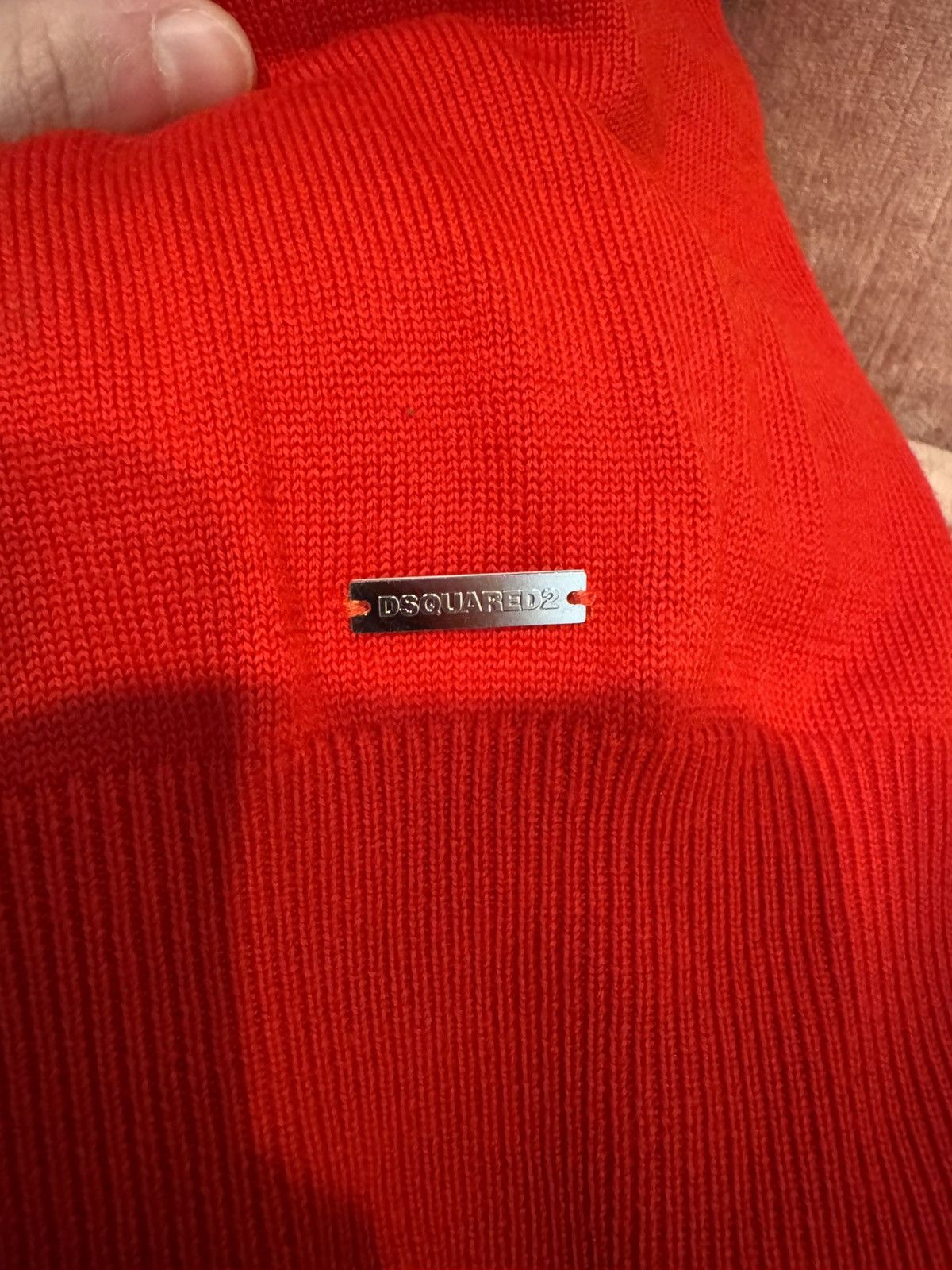 Dsquared2 Dsquared2 red wool shirt Size US S / EU 44-46 / 1 - 4 Thumbnail