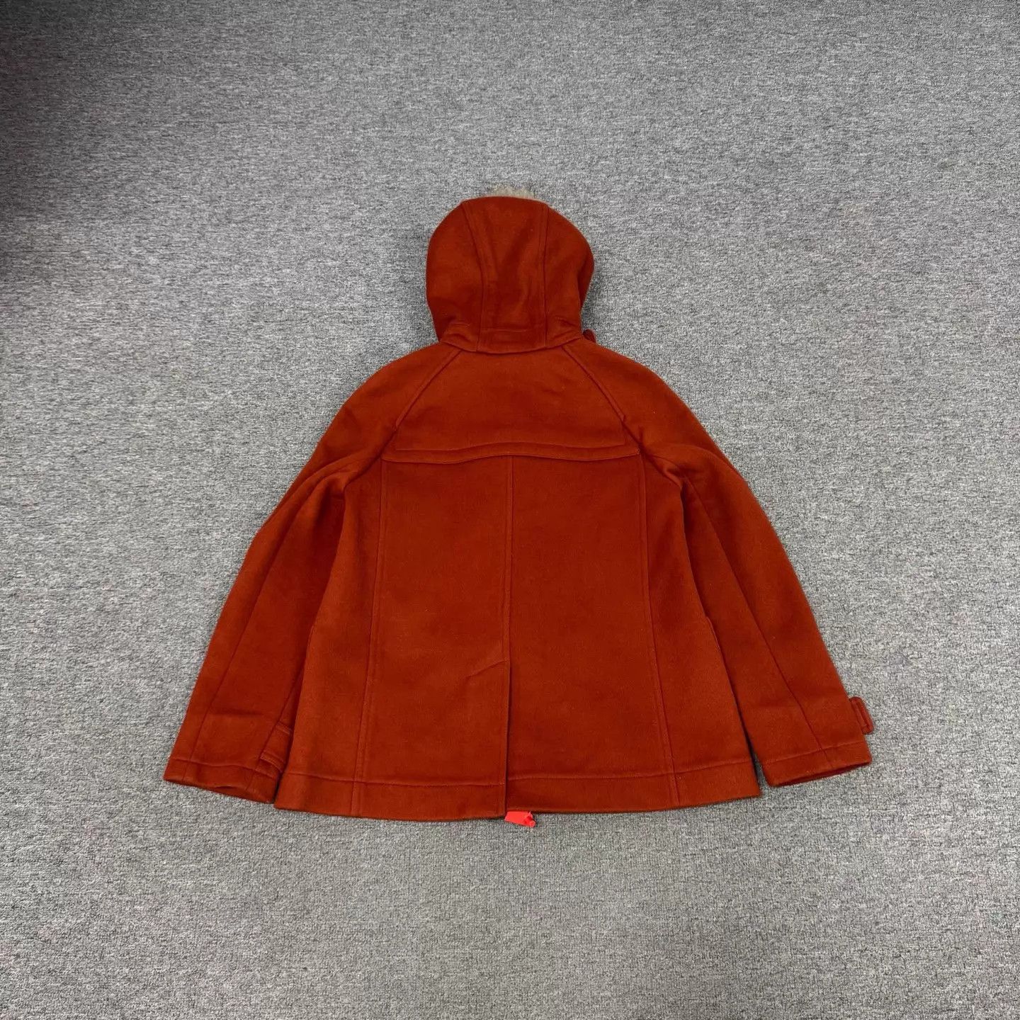 Burberry Burberry horn button fur collar hooded wool coat UK8 99 new Size S / US 4 / IT 40 - 2 Thumbnail
