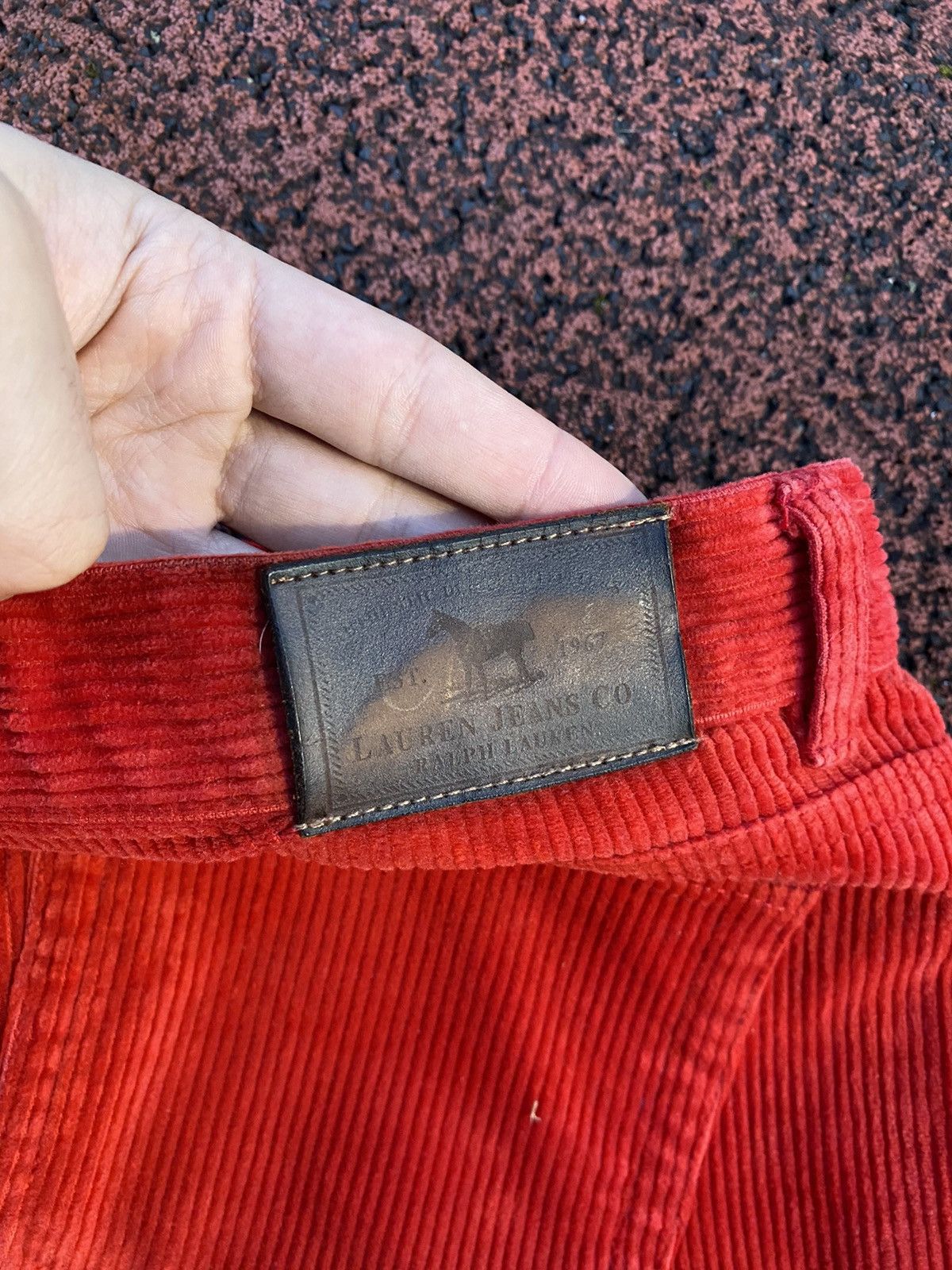 Polo Ralph Lauren × Vintage Polo Ralph Lauren Vintage Velvet Pants Denim OldMoney Size 24" / US 00 / IT 34 - 9 Thumbnail