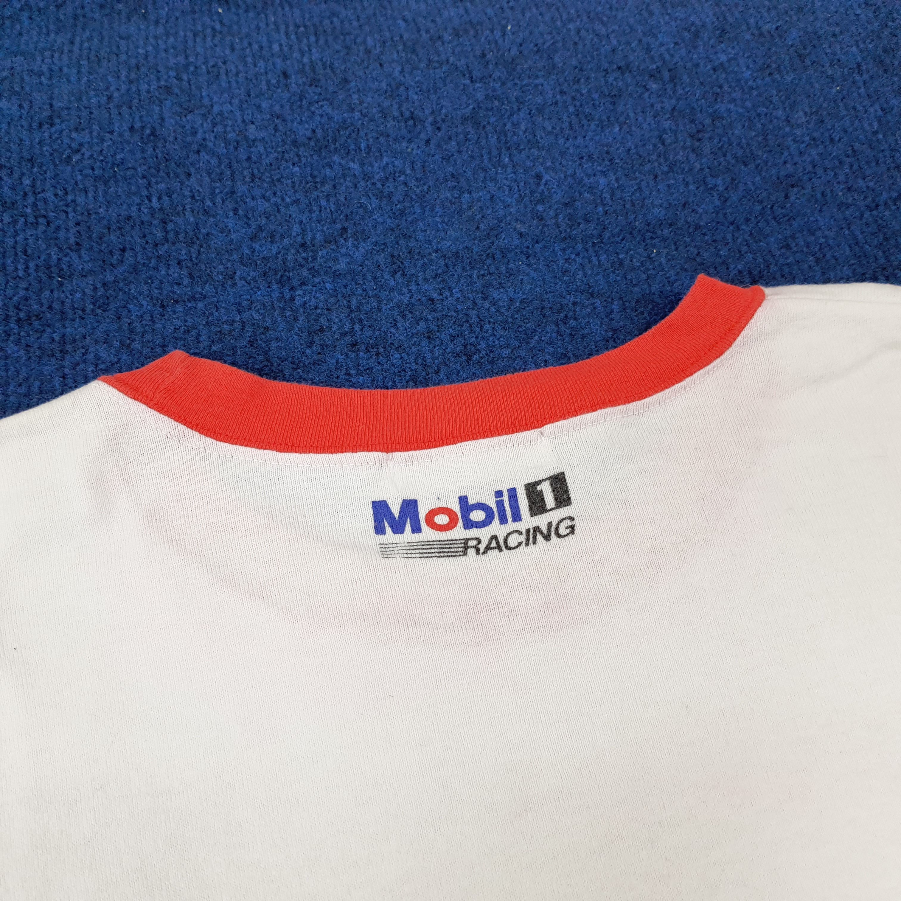 Issey Miyake Vintage Issey Miyake x Mobil 1 Racing Sport Tshirt C239N35 Size US L / EU 52-54 / 3 - 4 Thumbnail