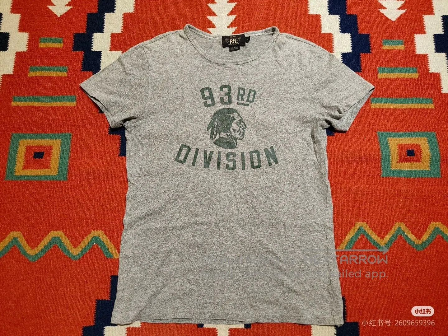 RRL Ralph Lauren Double RL Vintage Indian T-Shirt. | Grailed