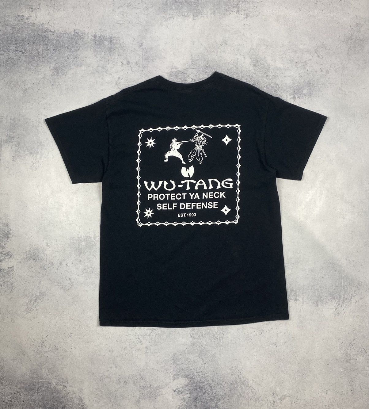 Wu-Tang Clan Wu Tang Clan Protect Ya Neck Big Logo Short Sleeve T Shirt Size US S / EU 44-46 / 1 - 2 Thumbnail