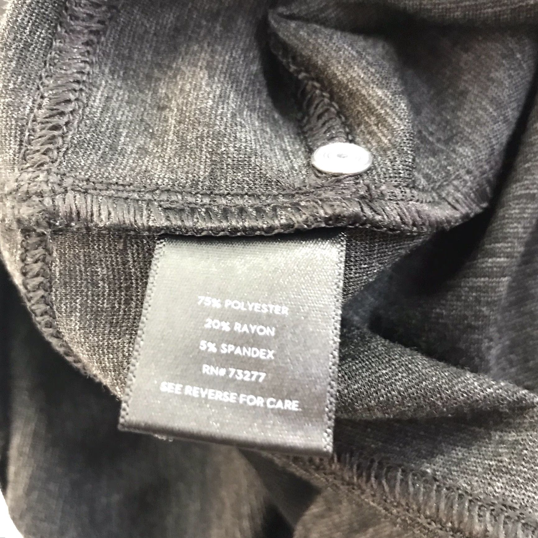 Vintage Simply Vera Vera Wang Gray Dress Pants Plus Size 2X Skinny Women's Workwear Size 40" / US 18 - 5 Thumbnail