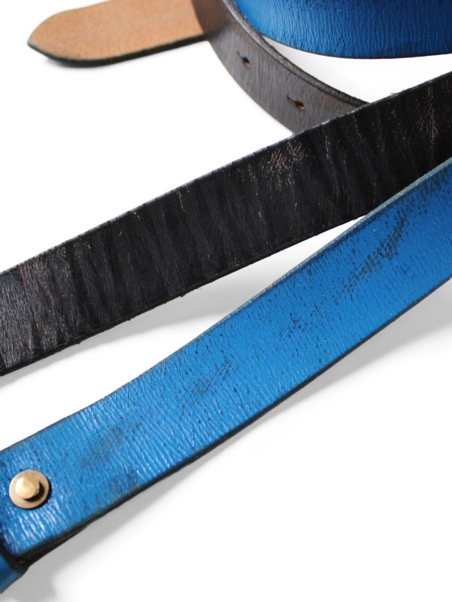 Kapital Kapital Oi Leather Stutted Buckle Belt Size ONE SIZE - 3 Thumbnail