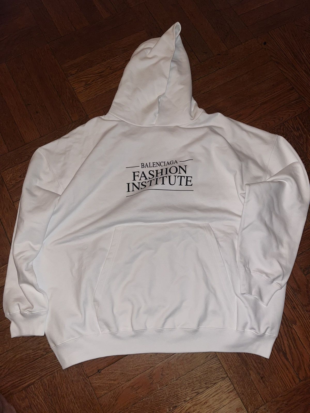 【BALENCIAGA】FASHION INSTITUTE オーバーサイズ フーディー Balenciaga Fashion Institute Hoodie | Grailed