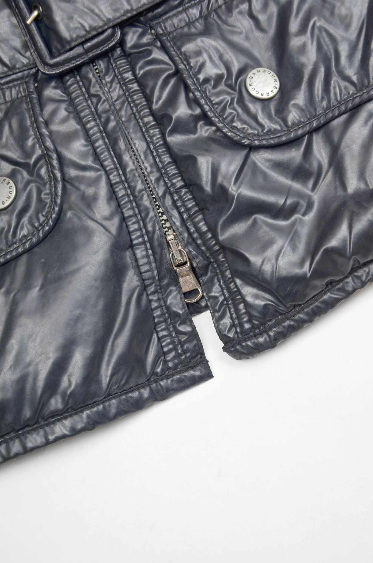 Barbour Barbour International Polarquilt Jacket Belted Black - 12 Size XL / US 12-14 / IT 48-50 - 6 Thumbnail