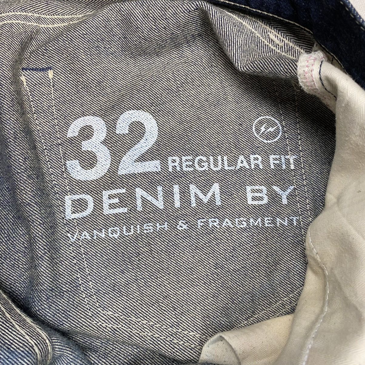 Fragment Design × Vanquish Denim by Vanquish & Fragment Selvedge Washed Denim Pants Size US 32 / EU 48 - 10 Thumbnail