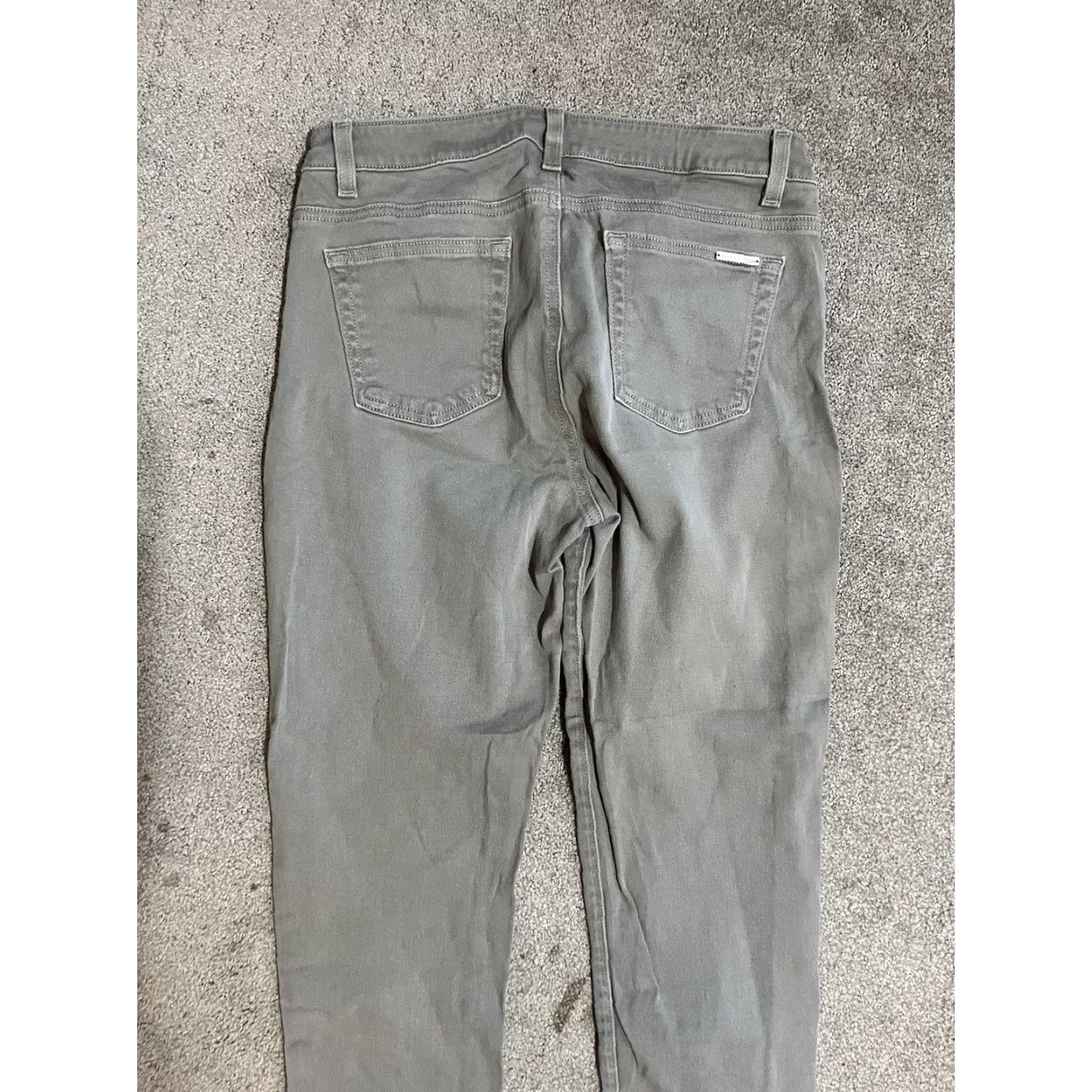 Michael Kors Michael Kors Skinny Jeans Size 8 Gray Stretch MidRise Zip Fly Denim Womens jeans Slim 8 Gray Size 24" / US 00 / IT 34 - 4 Thumbnail