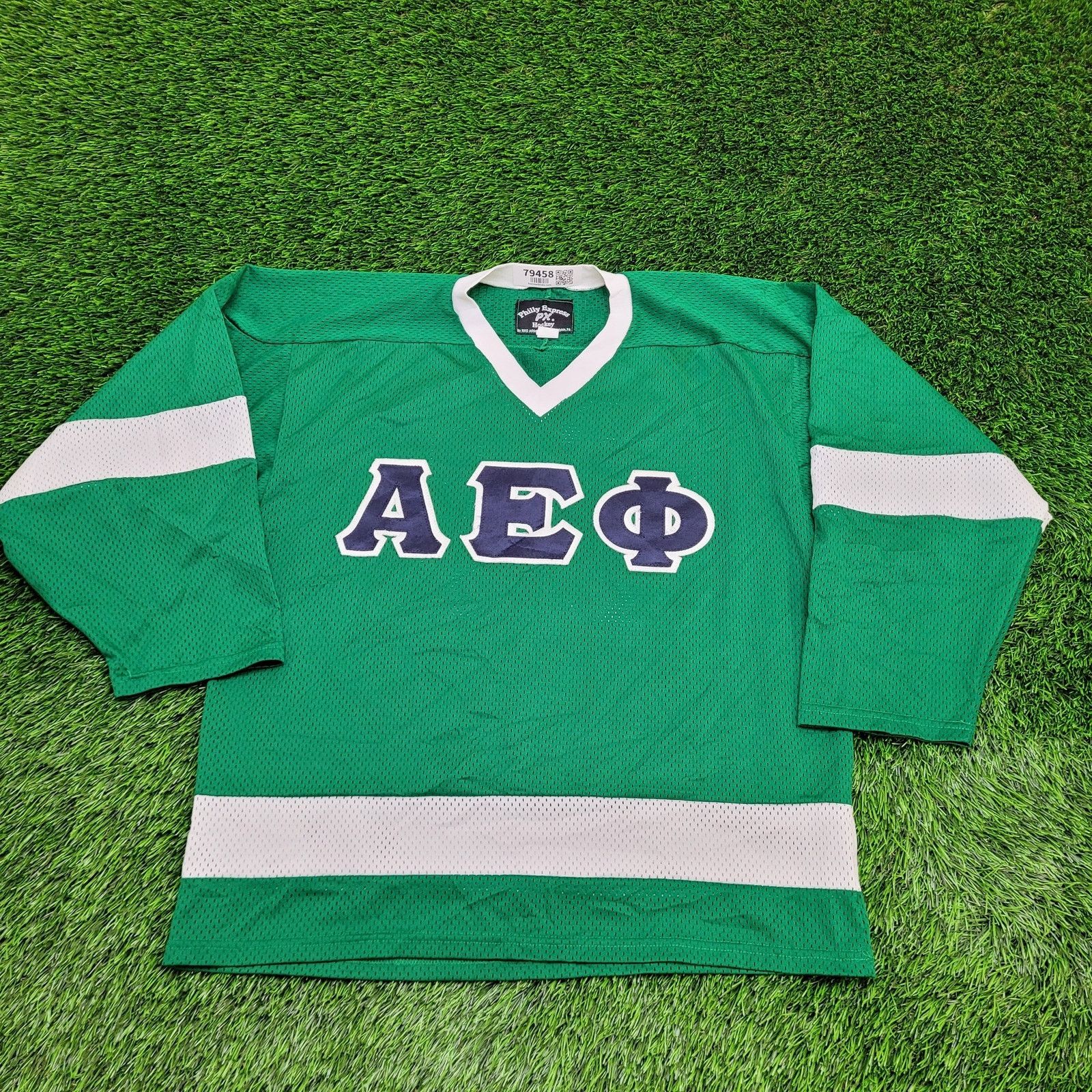 Other VTG 90s Alpha Epsilon Phi Sorority Hockey Jersey L Boxy USA Size US L / EU 52-54 / 3 - 1 Thumbnail