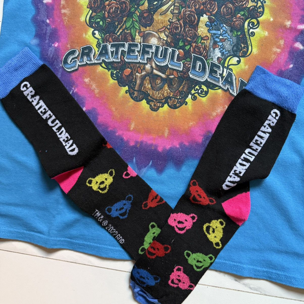 Liquid Blue Liquid Blue x Grateful Dead Bertha Rainbow Tee Size US M / EU 48-50 / 2 - 6 Thumbnail