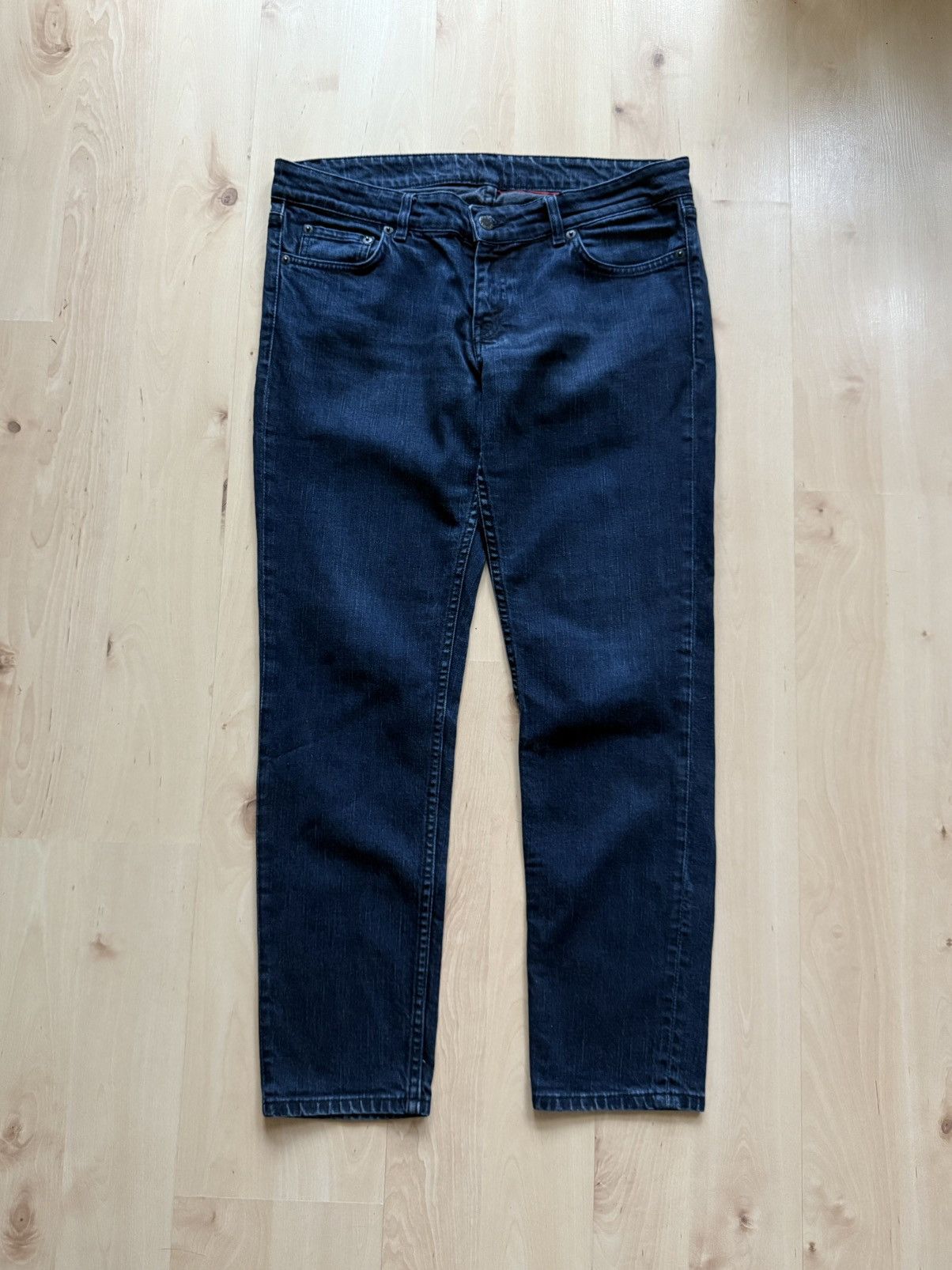 2007 Prada Milano straight fit denim jeans vintage