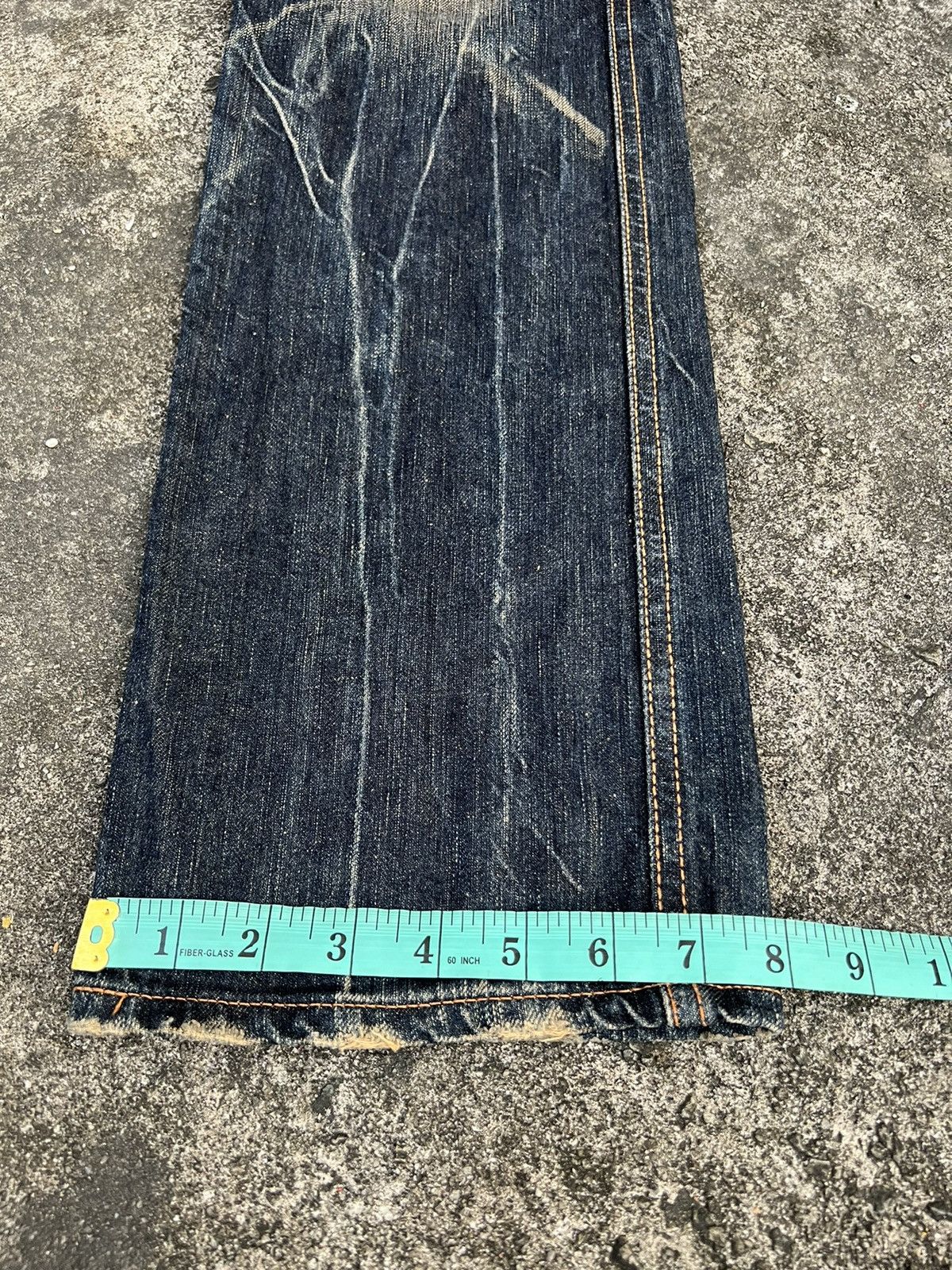Edwin × If Six Was Nine × Japanese Brand EDWIN 503 BLUE TRIP PUNK JEANS VERY RARE Size US 31 - 17 Thumbnail