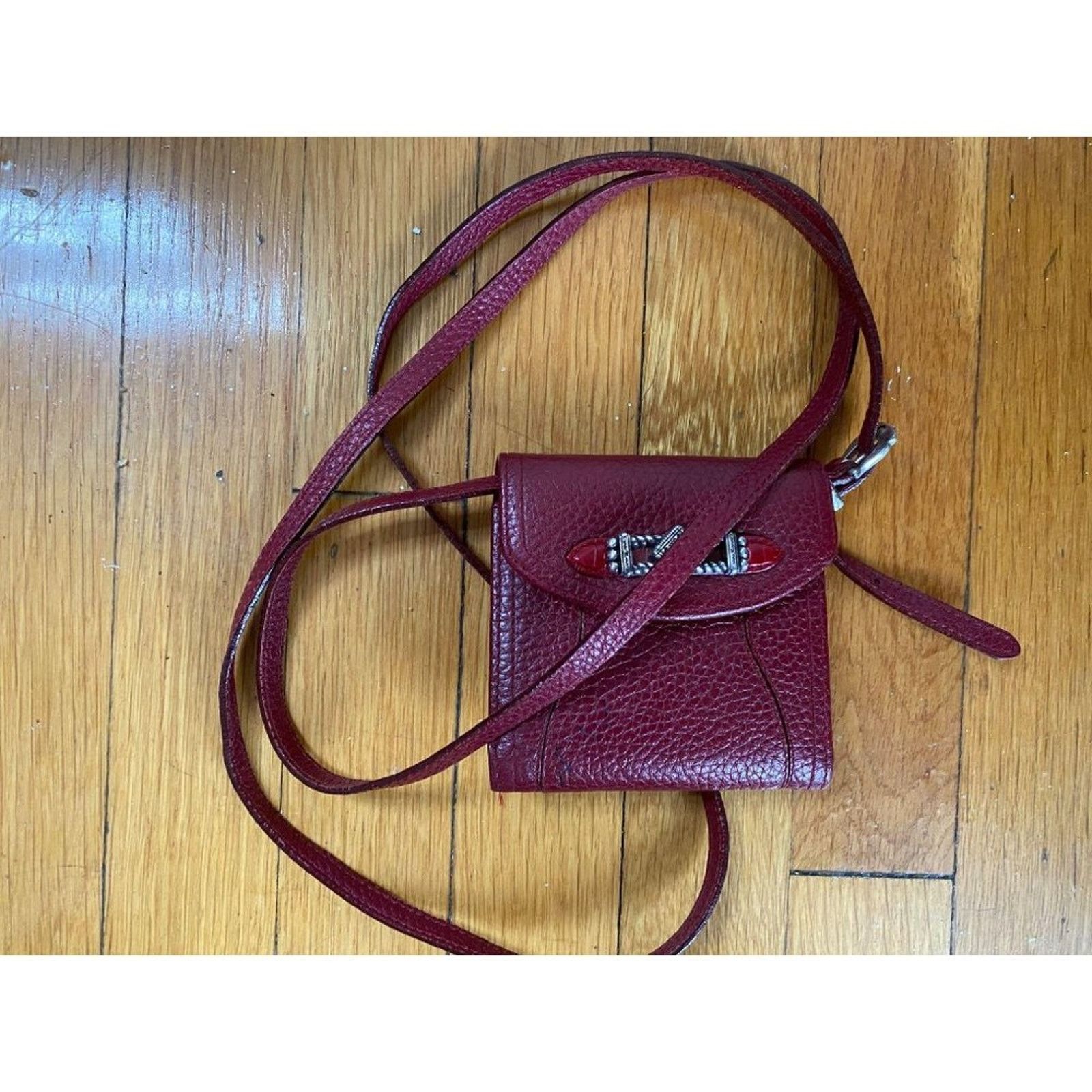 Brighton Brighton Leather Crossbody ID & Travel Wallet Size ONE SIZE - 1 Thumbnail