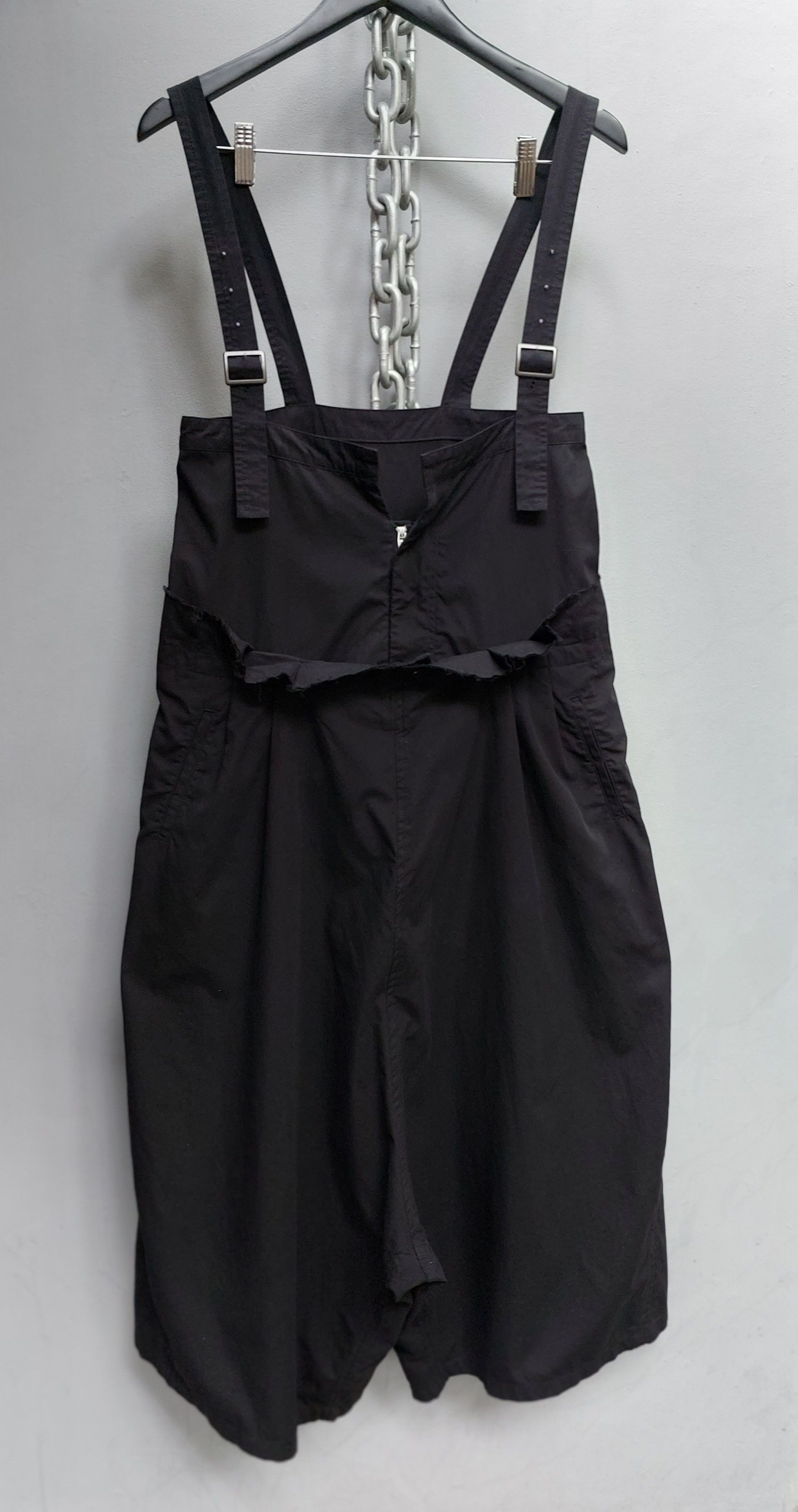 image of Y's X Yohji Yamamoto Dropcrotch Pants in Black, Men's (Size 30)