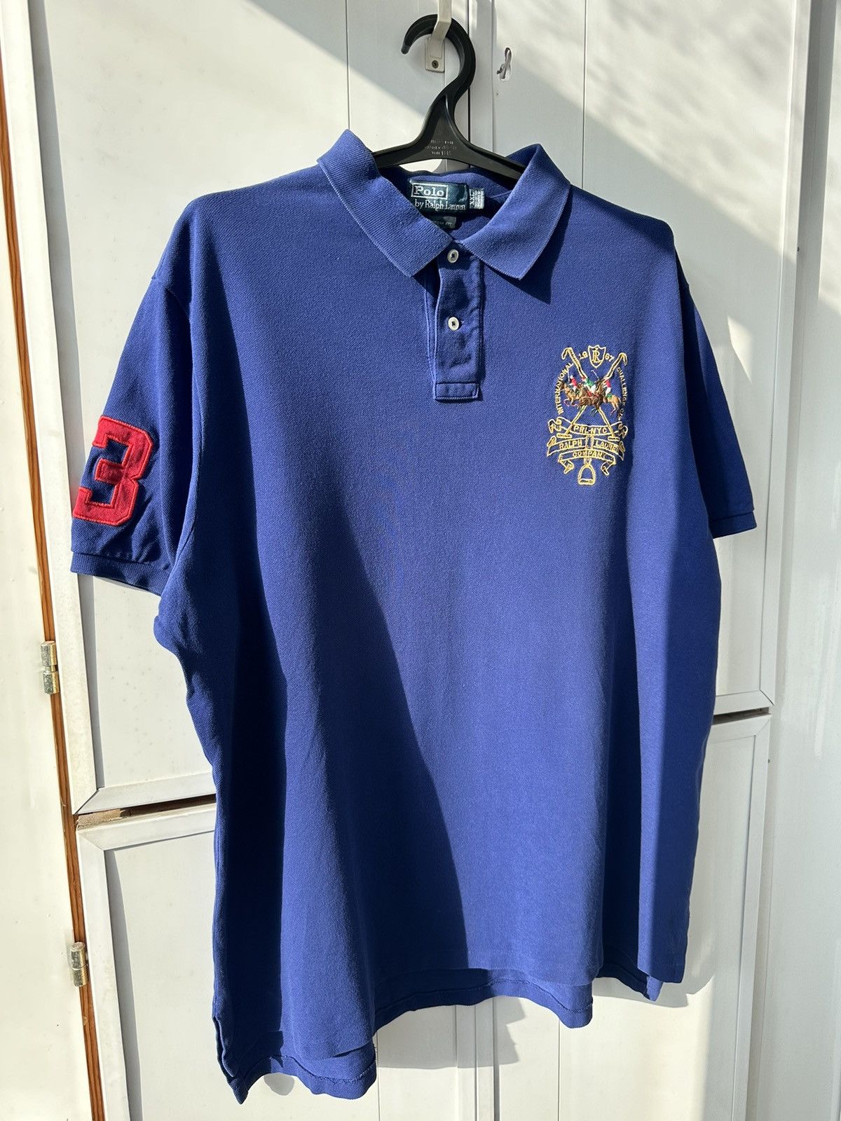 Polo Ralph Lauren Vintage Polo Ralph Lauren Big Logo Size US XL / EU 56 / 4 - 2 Thumbnail