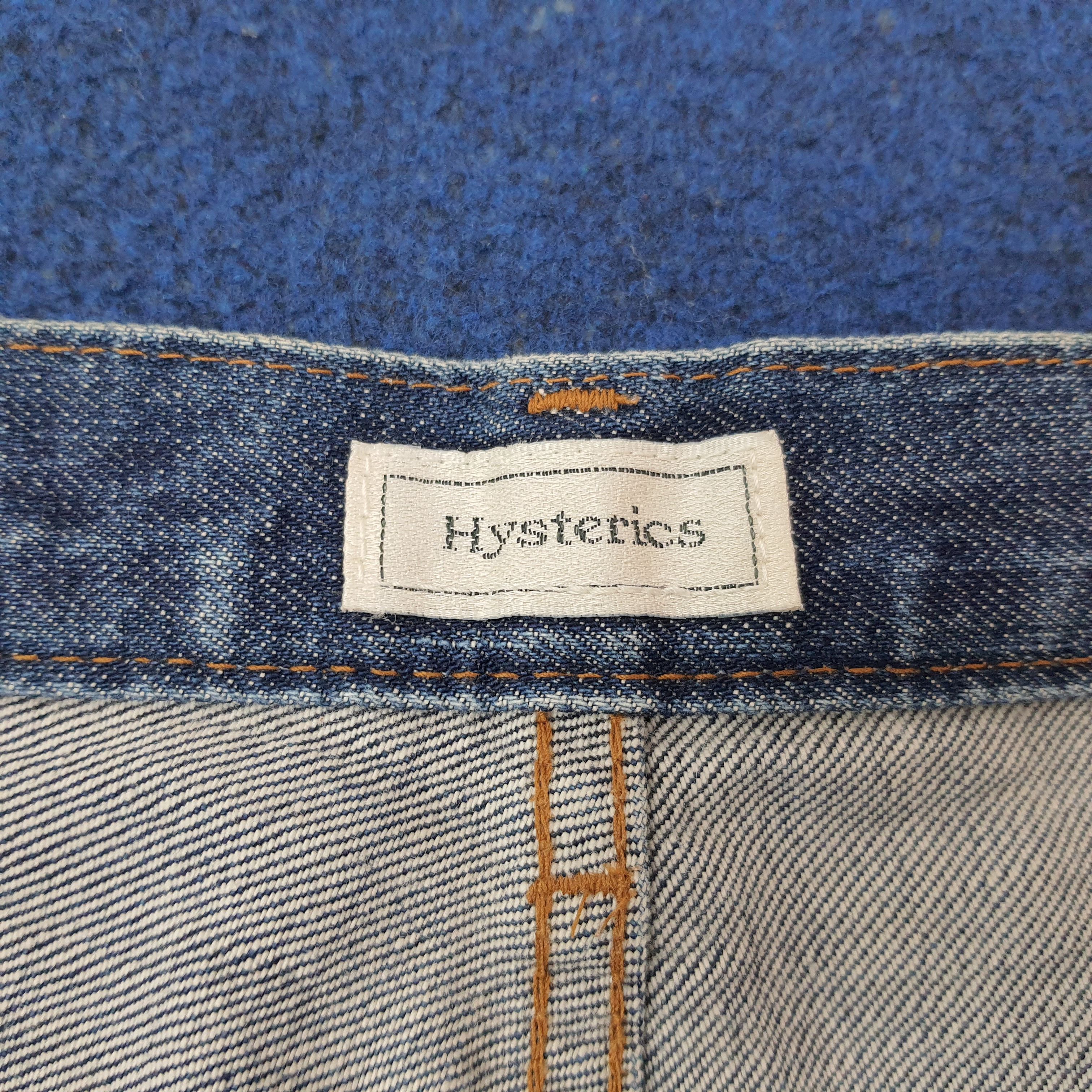 Hysteric Glamour Vintage Hysterics Raiders Japan Custom Logo Jeans C252N14 Size US 27 - 6 Thumbnail