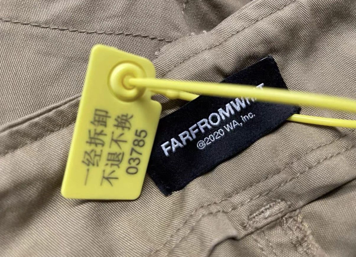 FAR FROM WHAT Far Archive 25SS Technical Wide-Leg Cargo Pants J31 Size US 34 / EU 50 - 5 Thumbnail