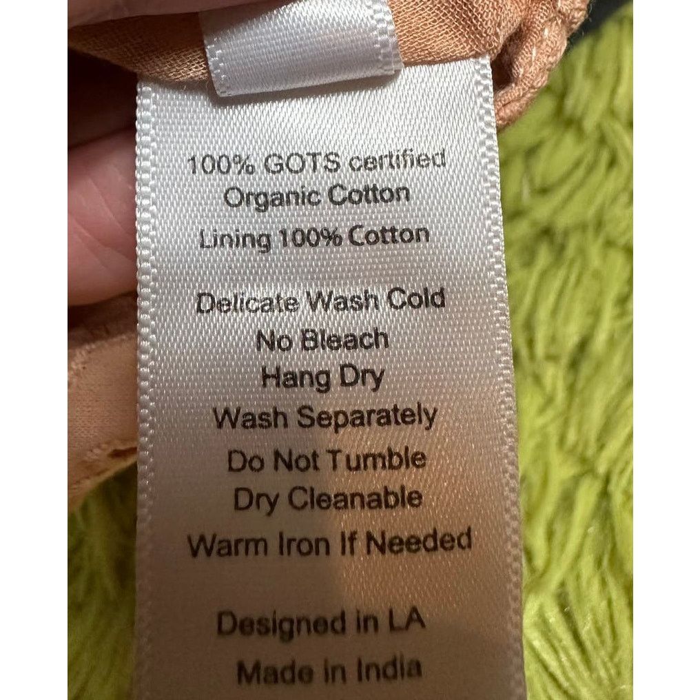 Other St Roche Winona Organic Cotton Peasant Skirt Midi Tan 4 Size 27" / US 4 / IT 40 - 14 Thumbnail