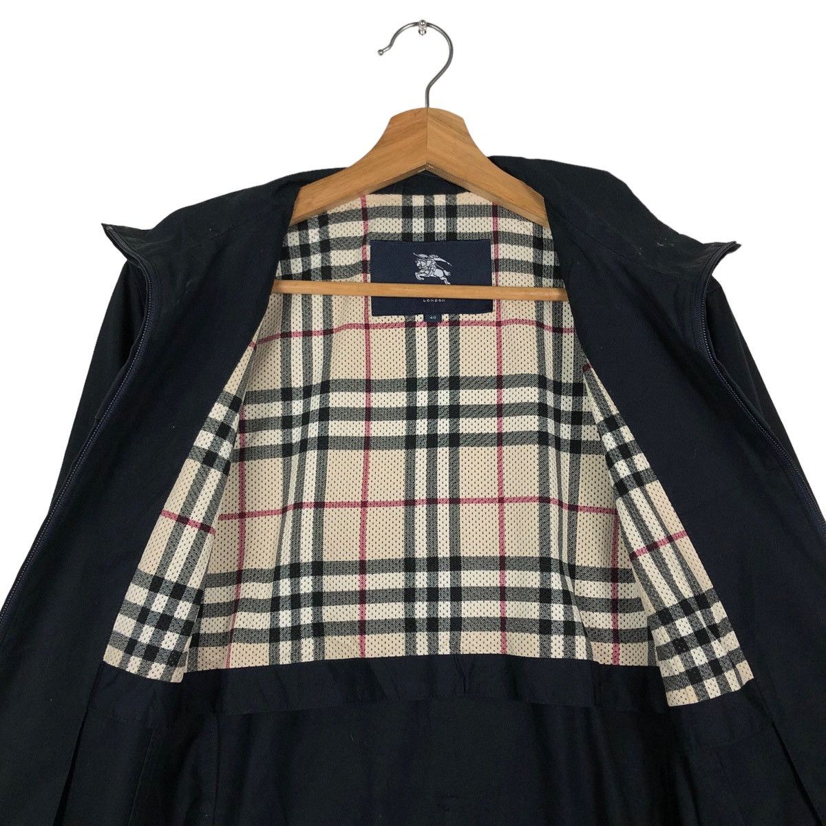 Burberry 🔥90’s Vintage Burberry London Jacket Nova Check Size US M / EU 48-50 / 2 - 11 Thumbnail