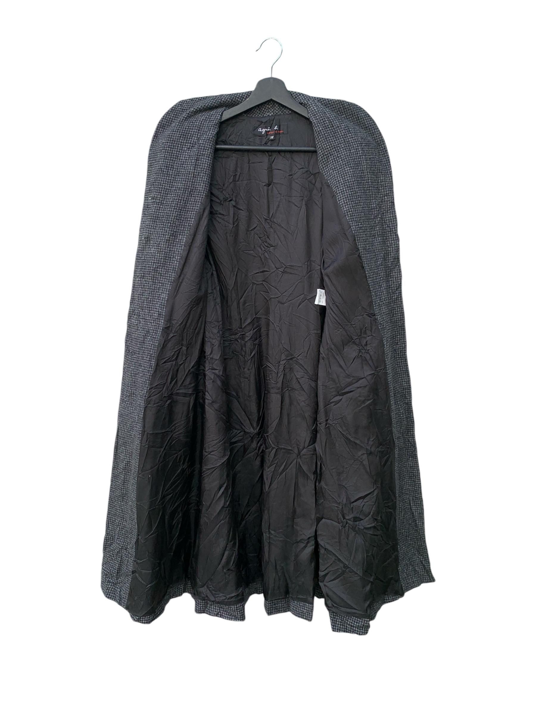 Designer × agnes b. Vintage Agnes B Trench Coat Jacket Size M / US 6-8 / IT 42-44 - 4 Thumbnail