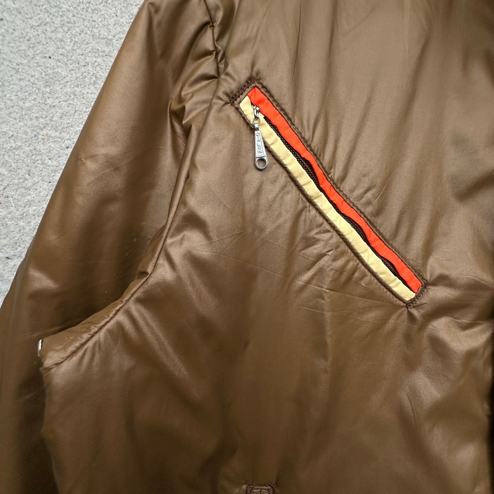 Other Vintage 70s White Stag Puffer Jacket Mens Large Brown Size US L / EU 52-54 / 3 - 9 Thumbnail