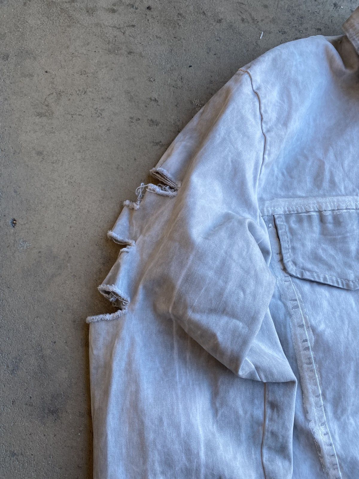 Japanese Brand vintage light jacket washed distressed Japanese style design Size US M / EU 48-50 / 2 - 3 Thumbnail